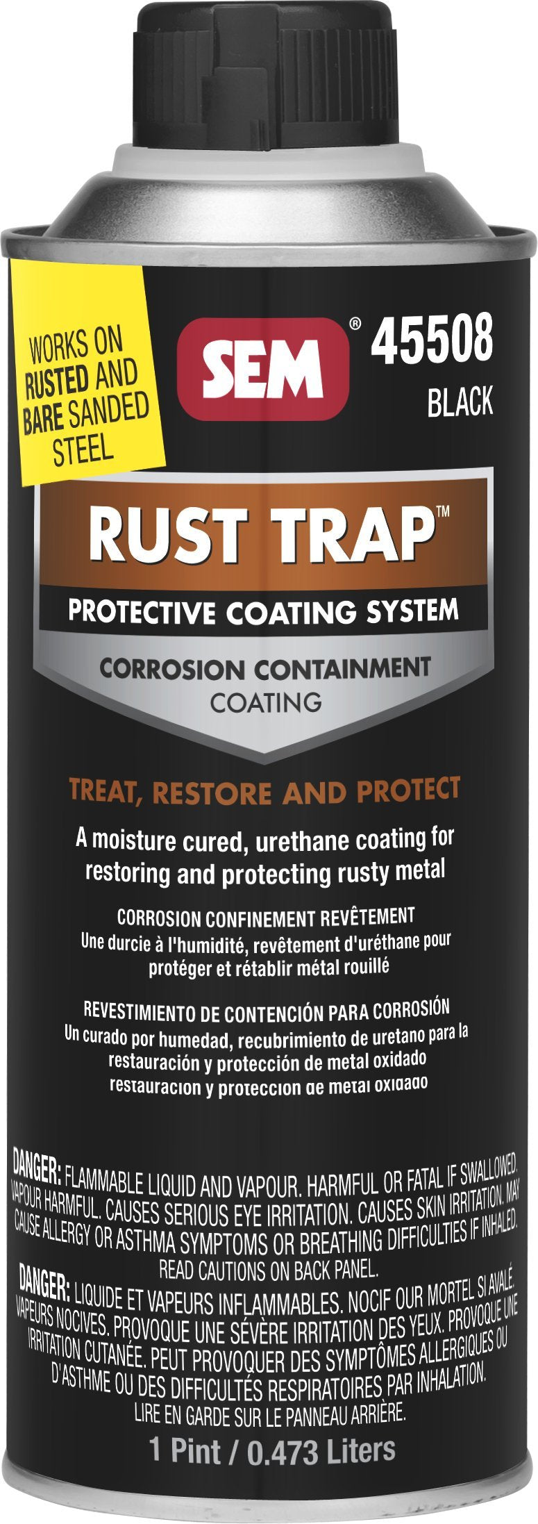 Black SEM 45508 Rust Trap