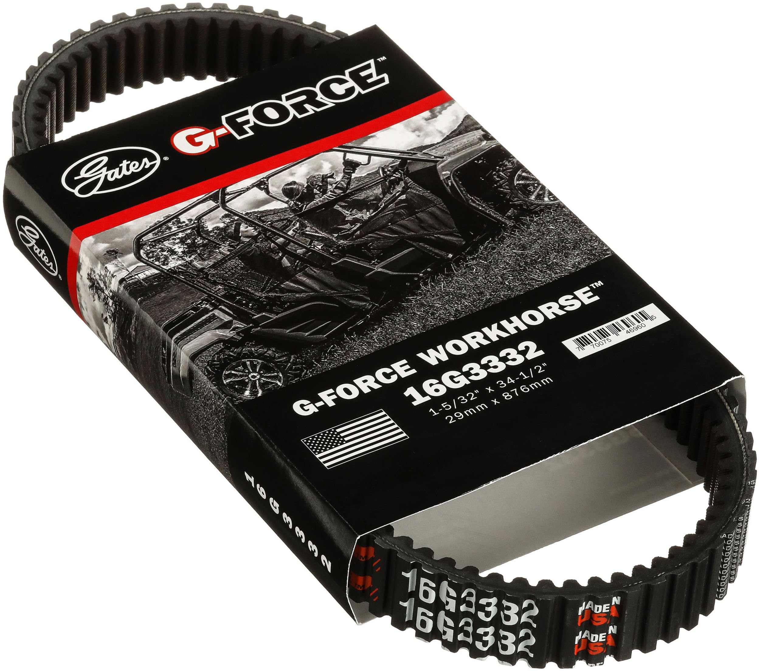 G-Force Gates 16G3332 CVT Belt C-12