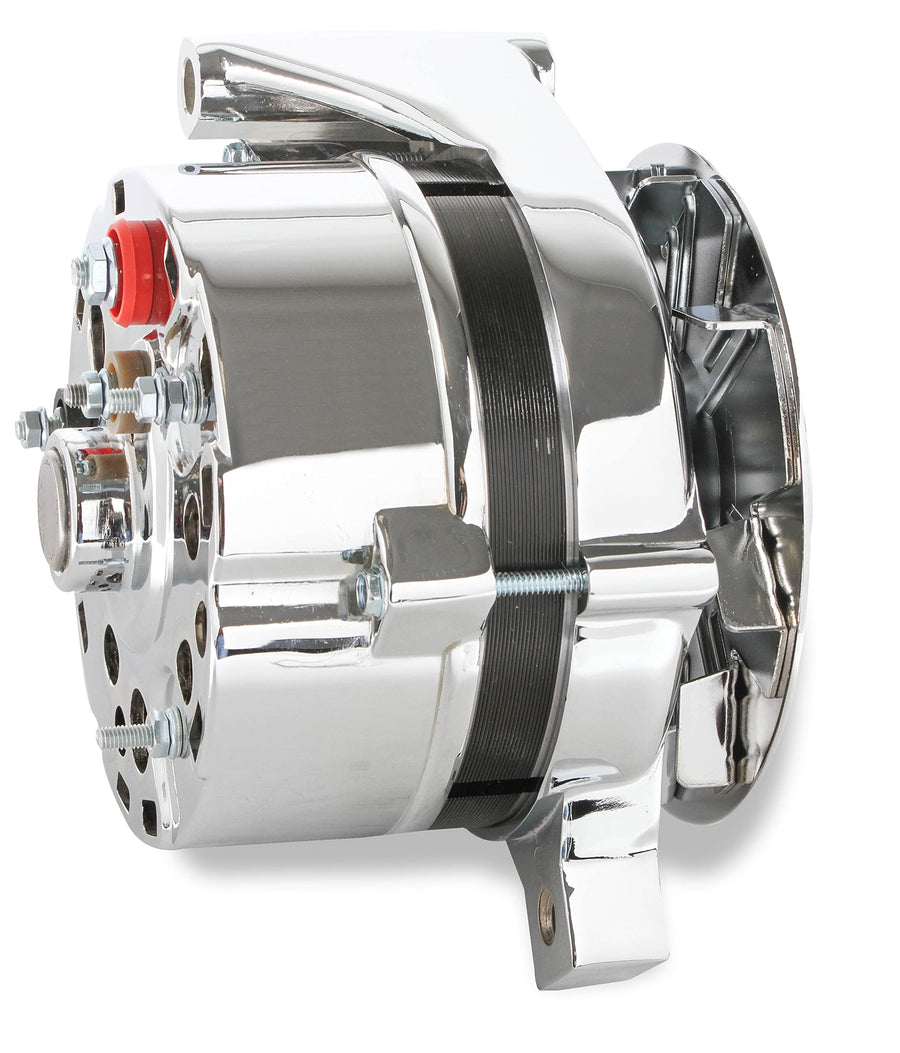 Chrome Mr. Gasket Alternator-Ford