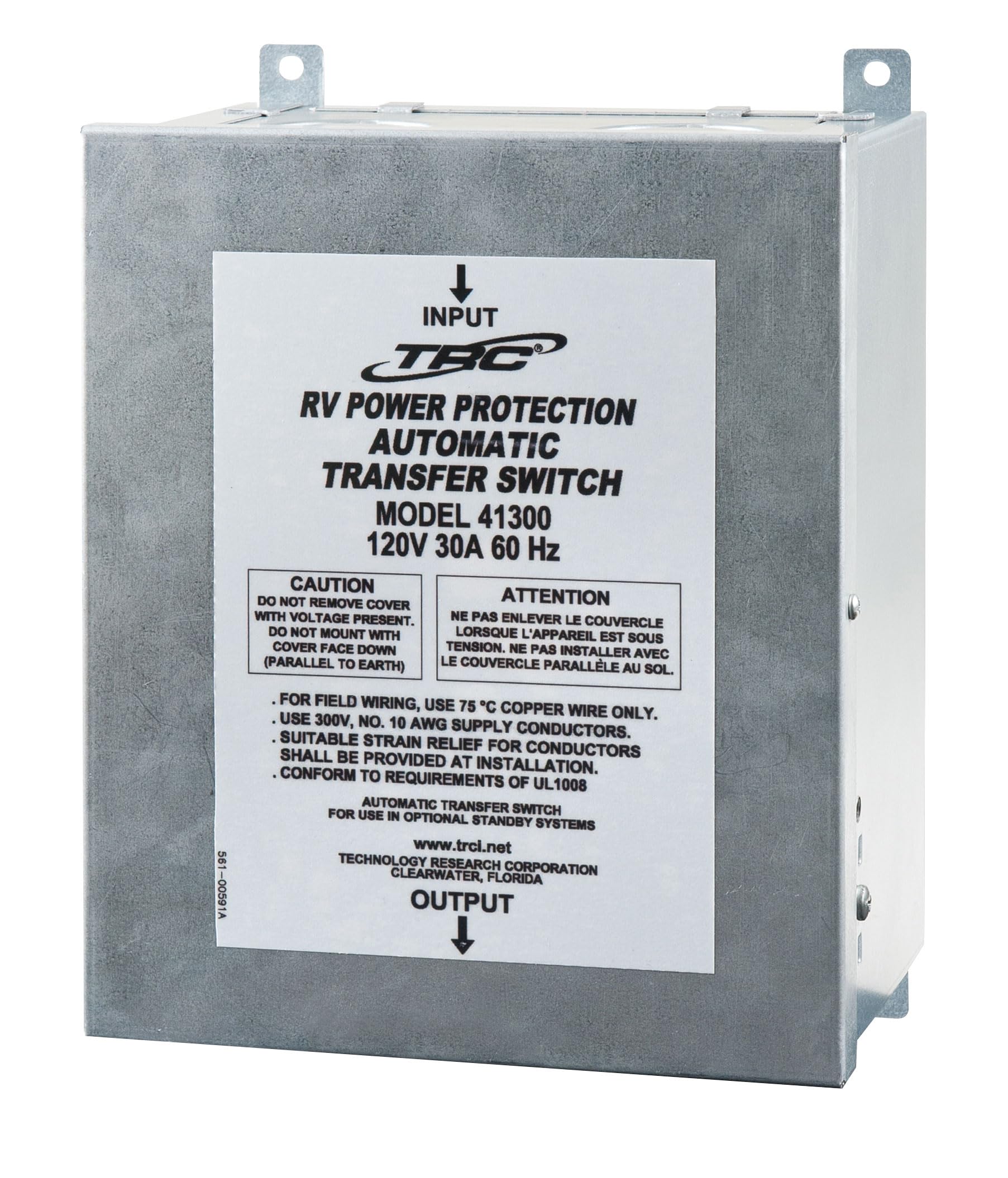 Automatic Transfer Switch Southwire 41300 - 30 Amp, 120V, 60 Hz, Black