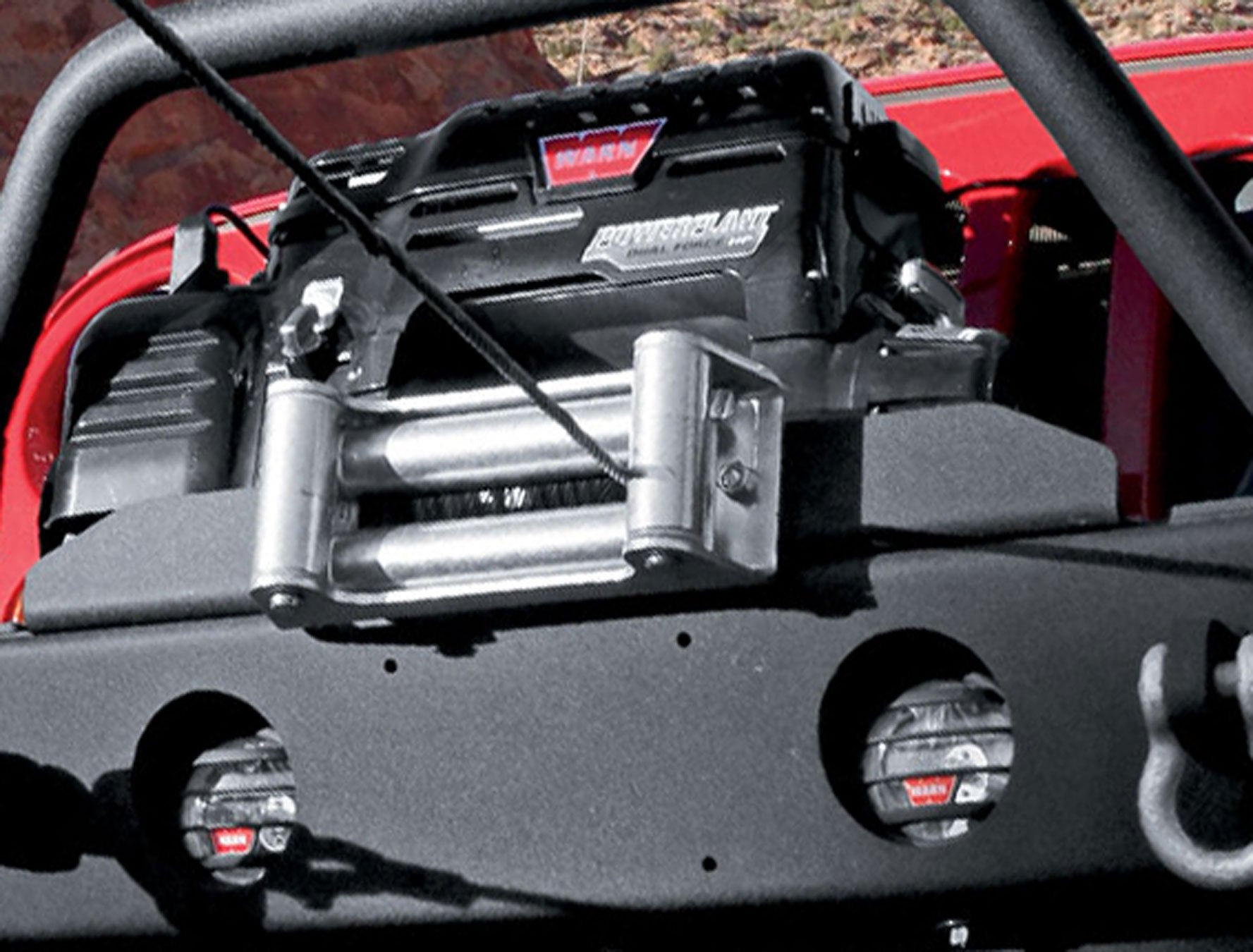 Zinc Plated WARN 5742 Winch Roller Fairlead for Winches over 2 Ton (4,000 lb) Capacity