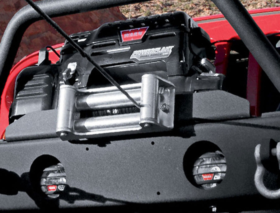 Zinc Plated WARN 5742 Winch Roller Fairlead for Winches over 2 Ton (4,000 lb) Capacity