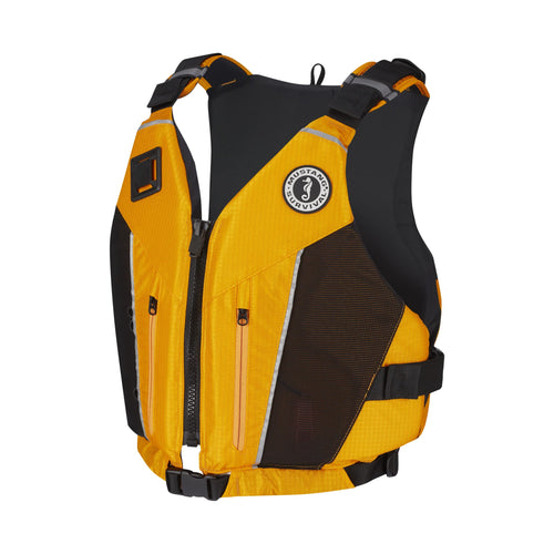 Java Foam Mustang Survival Adult PFD (Yellow/Black - XS/S)