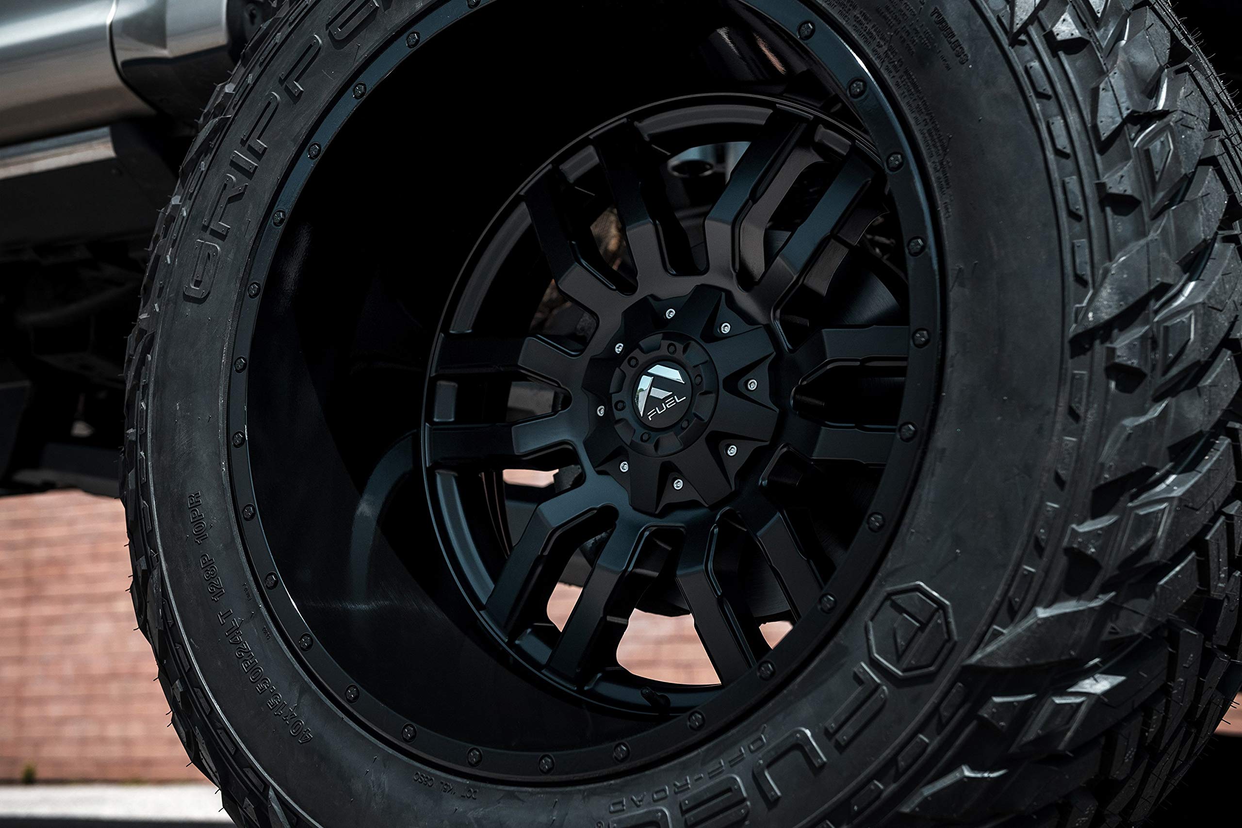 1PC Fuel D596 20X9 6X135/5.5 MT-BLK-GBL 20MM - D59620909857