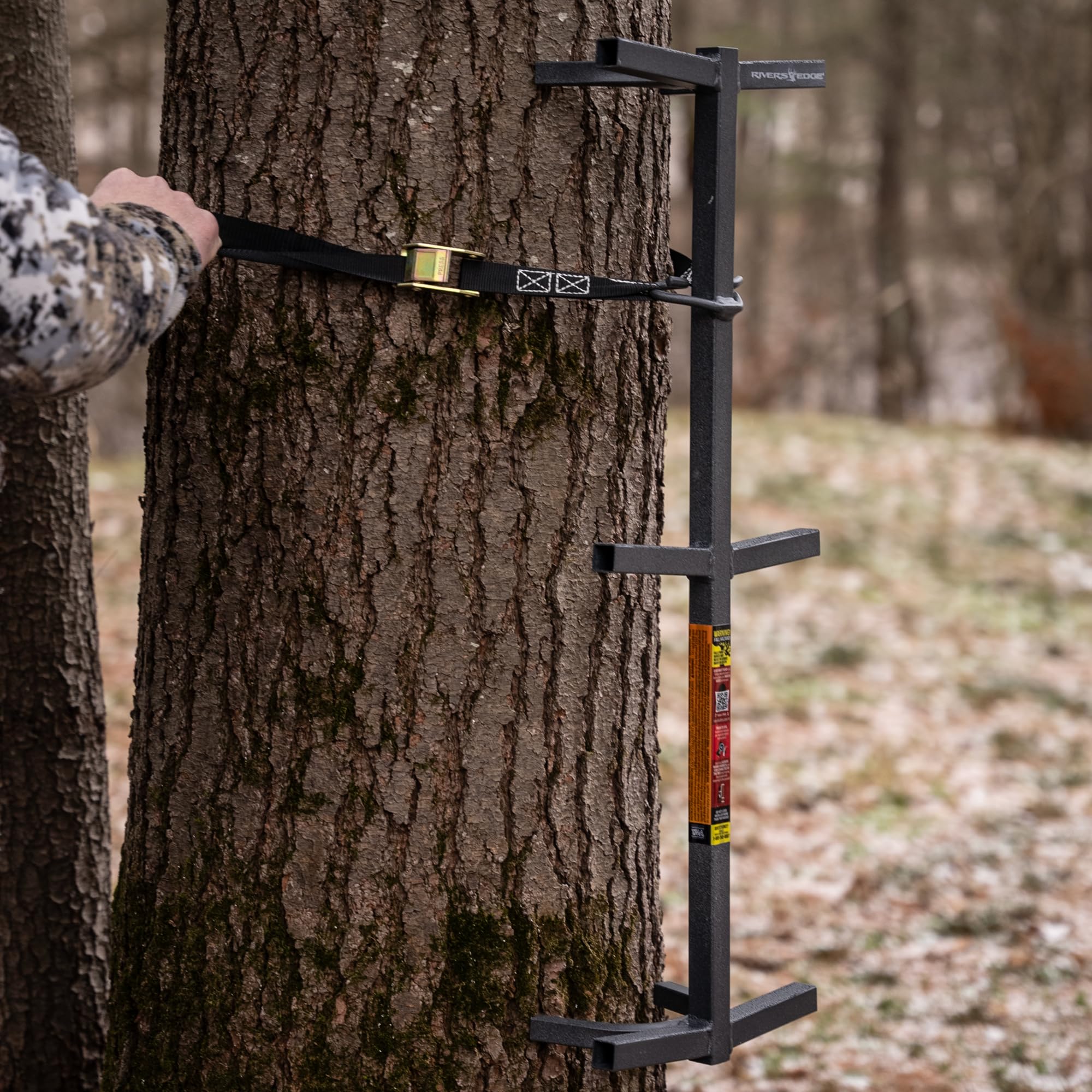 Big Foot™ Grip Stick™ 3 Pack Climbing System, Rivers Edge® Double-Step Design, Tractionite™ Non-Slip Coating, Noiseless System, RE734