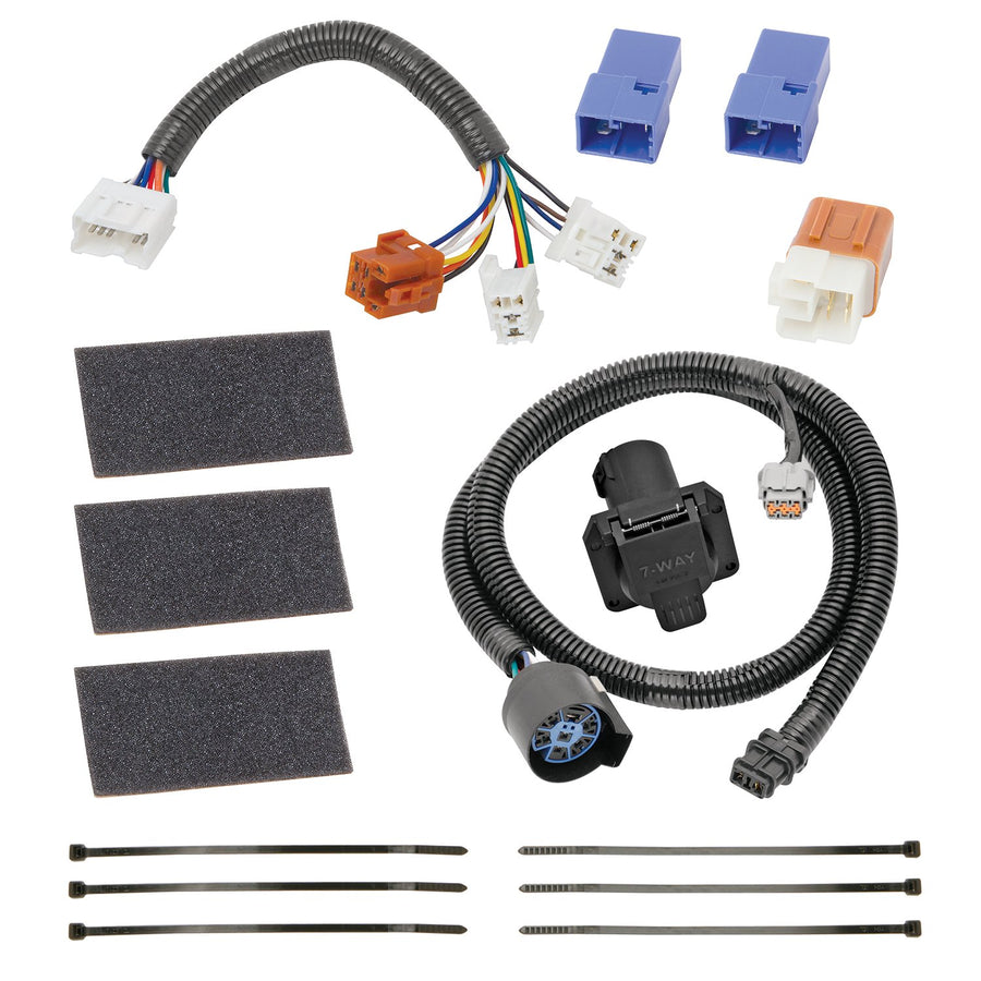 Tekonsha 118266 Tow Harness, 7-Way, Compatible with 2005-2023 Nissan Frontier, 2005-2012 Nissan Pathfinder, 2005-2015 Nissan Xterra, 2009-2012 Suzuki Equator