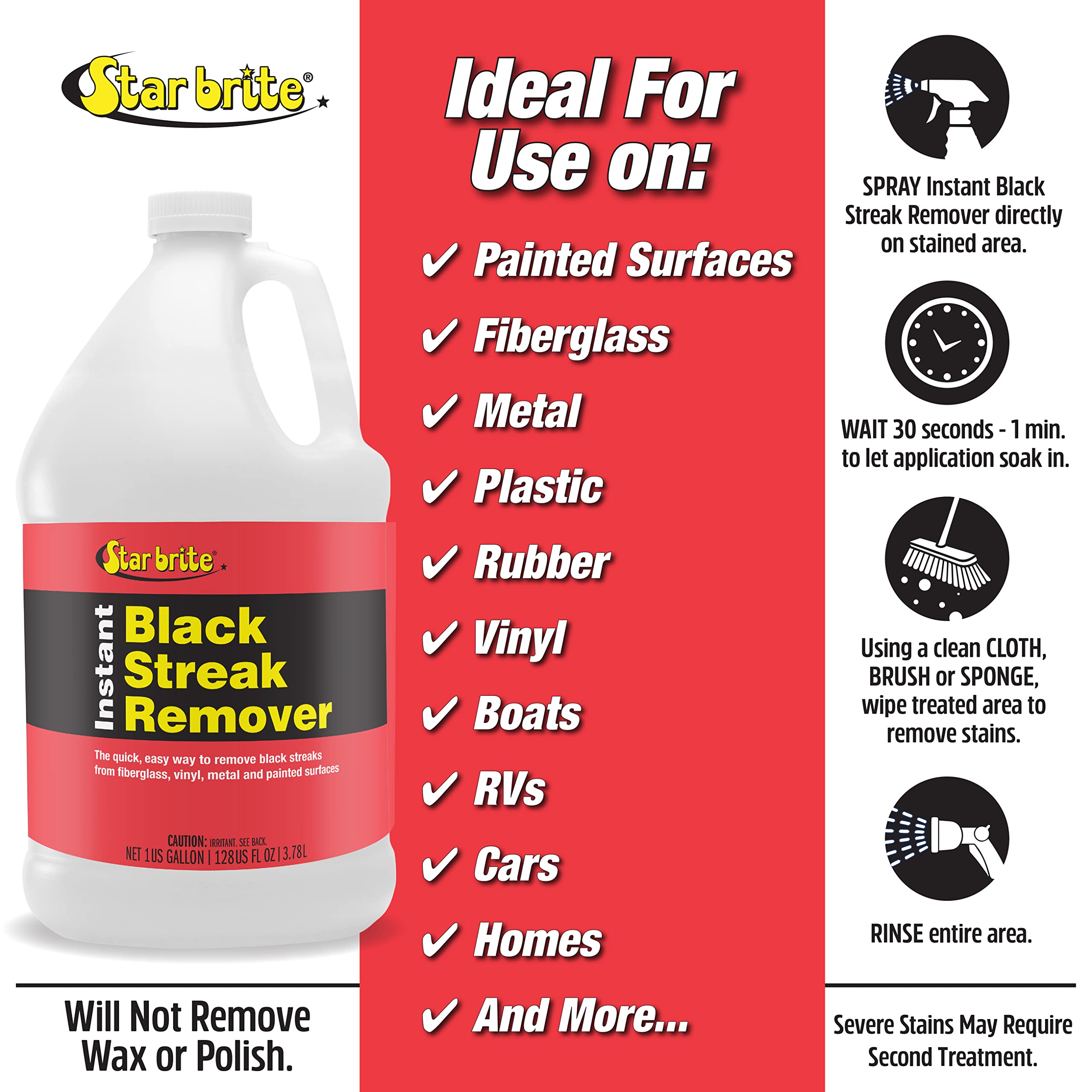 Instant STAR BRITE Black Streak Remover (1-Gallon)