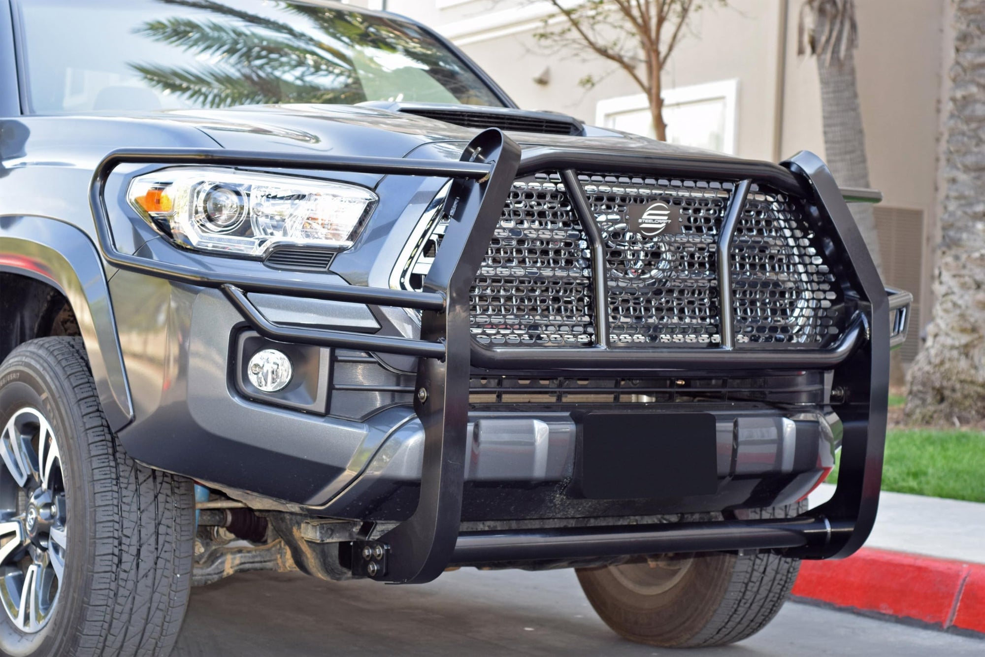 HD Grille Guards Steelcraft 50-0320 Black HD Grille Guards