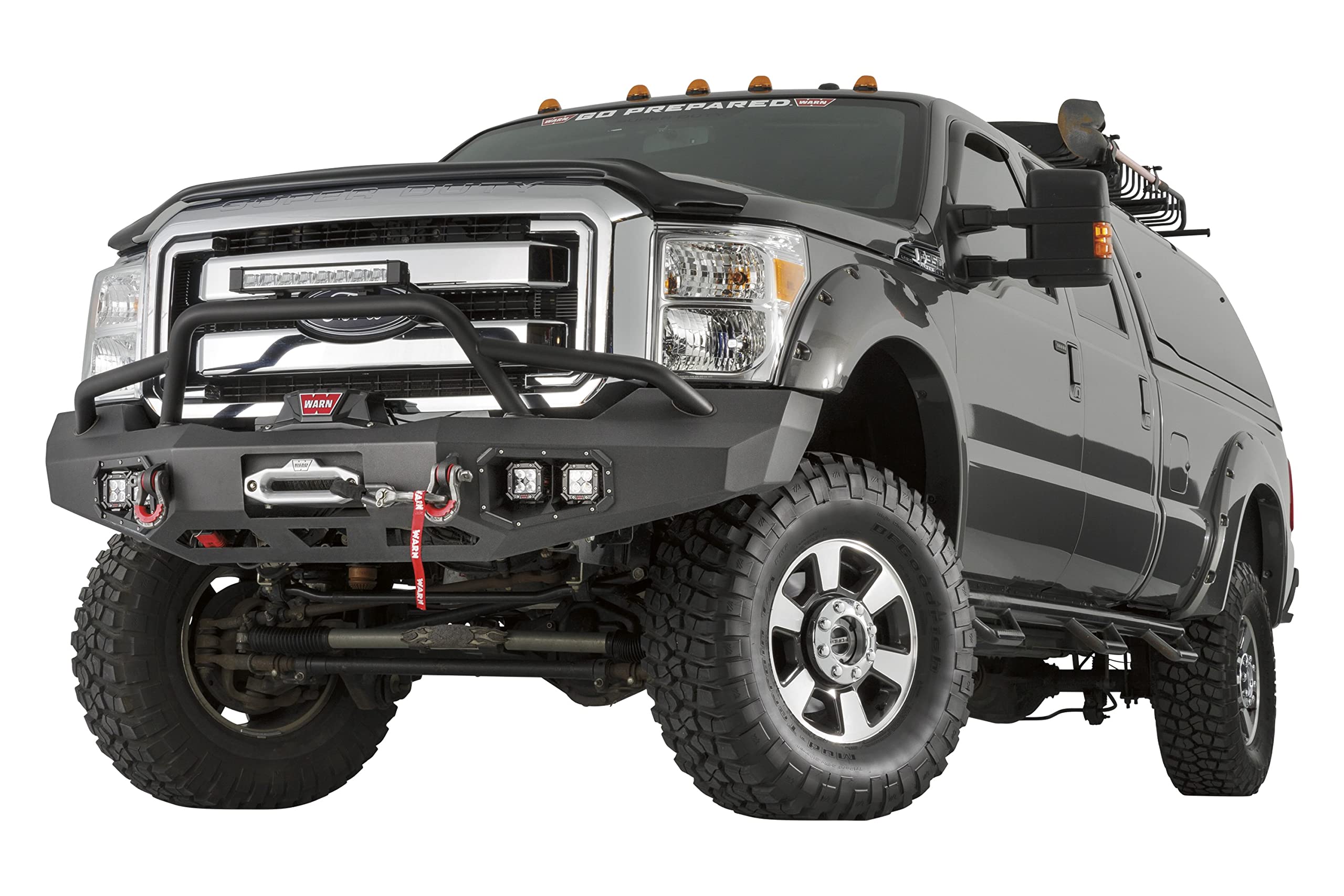 Ascent Baja WARN 100475 Grille Guard Tube Bar, Fits: Dodge Ram 1500 (2013-2018), Ford Super Duty F250, F350 (2011-2016)