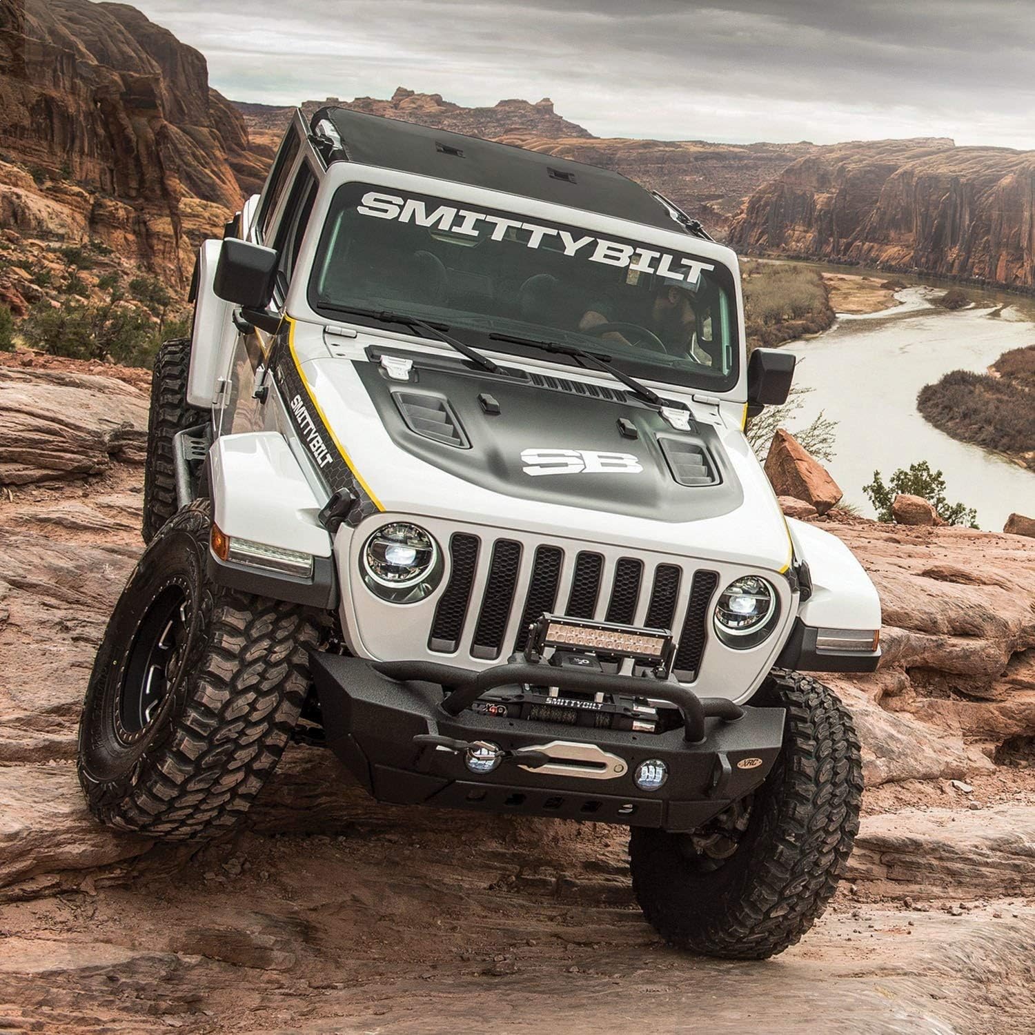 Gen2 Smittybilt SRC Front Bumper for 2018 Jeep Wrangler JL 2/4 Door