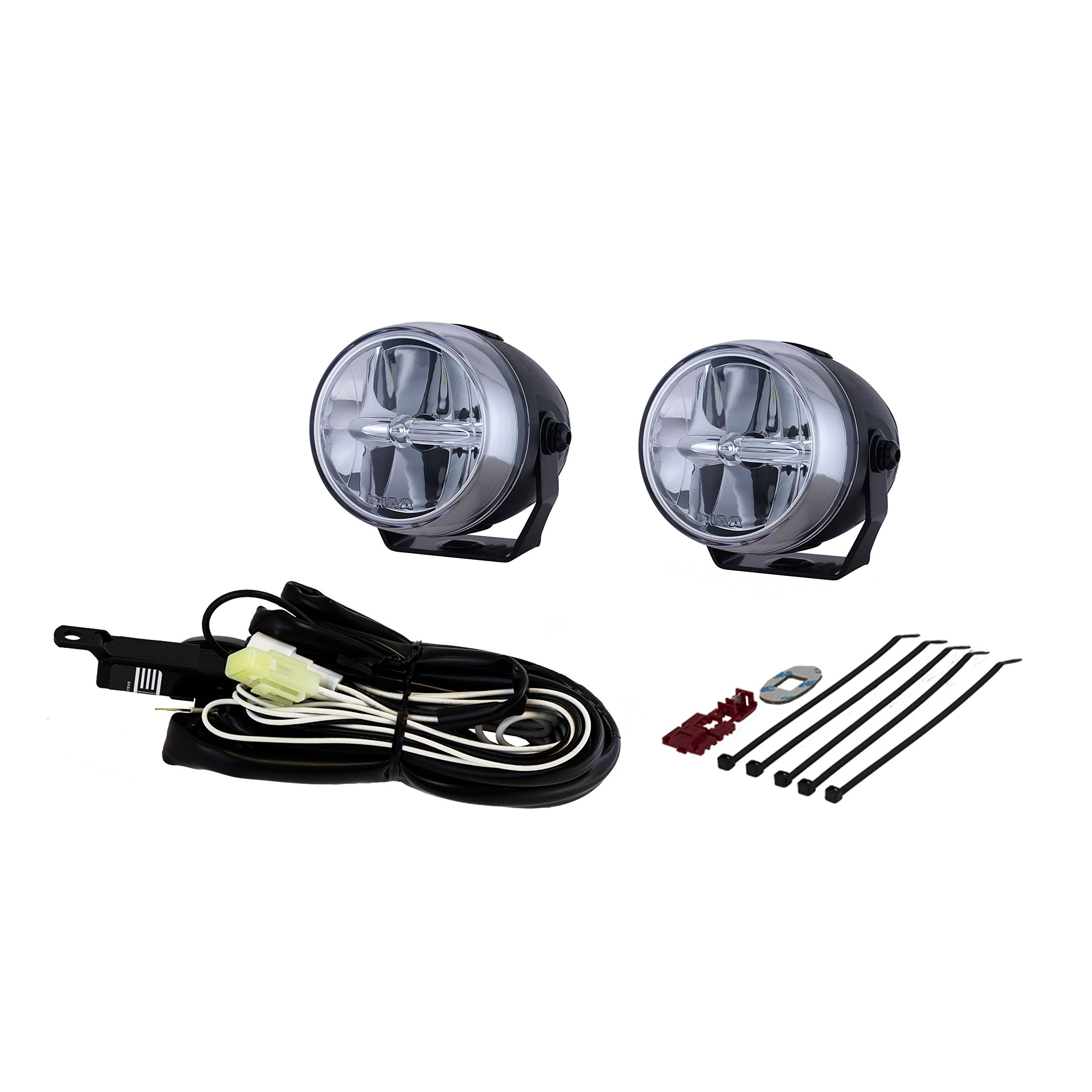 LP270 Piaa 02770 2.75" LED Fog Light Kit (SAE Compliant), White