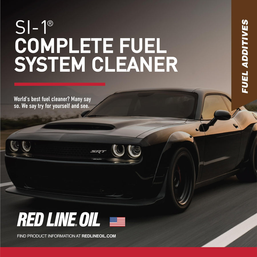 Red Line SI-1 60103 Complete Fuel System Cleaner, Cleans and Prevents Corrosion in Fuel Systems, Cleans Injectors, Carburetors, Valve and Combustion Chamber Deposits - 15 Ounce