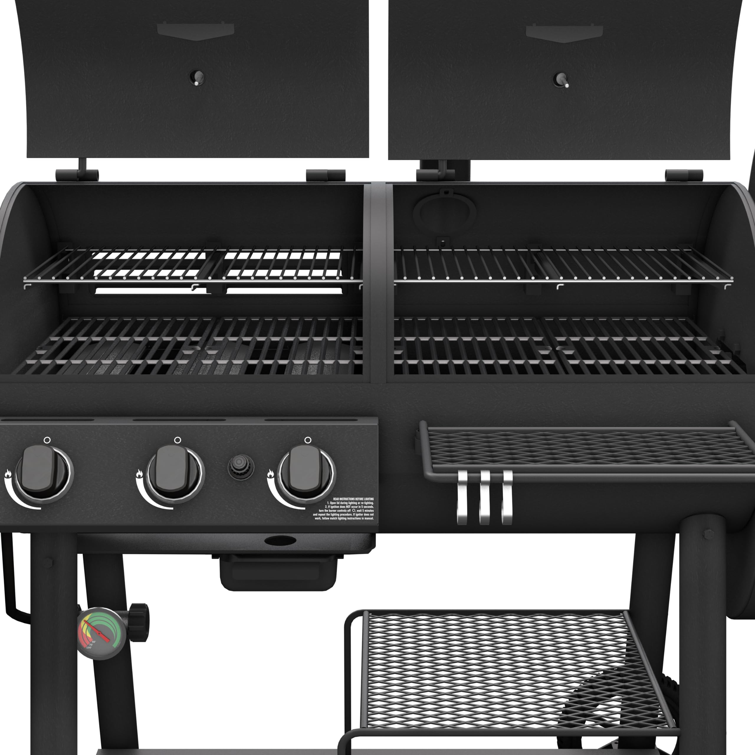 Canyon Combo DLX Oklahoma Joe's Charcoal and Propane Gas Smoker & Grill - 24203005