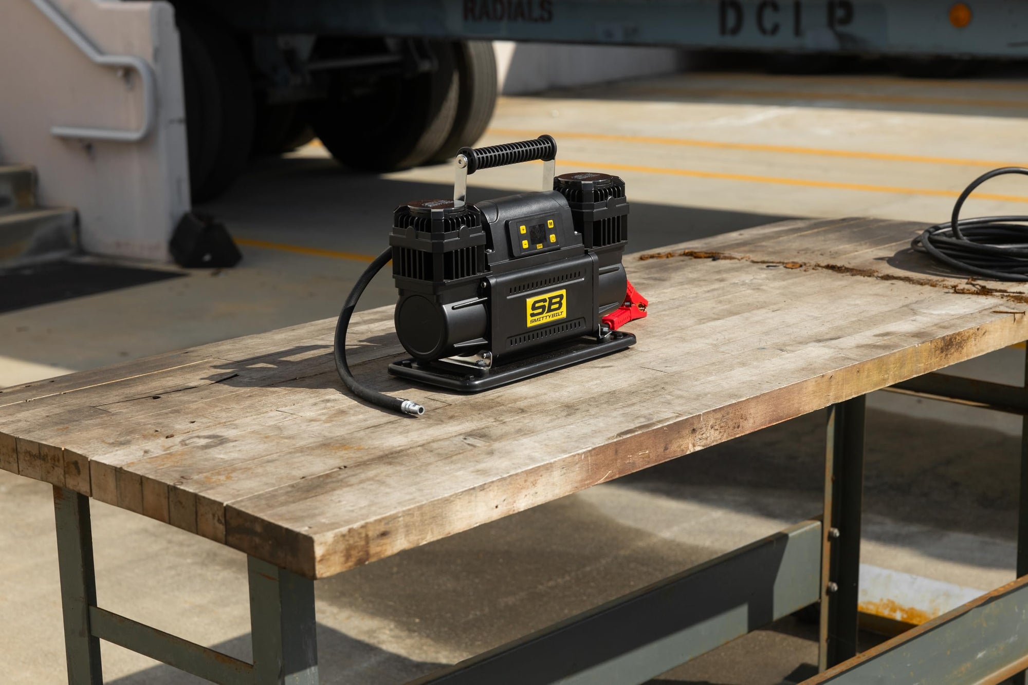 PORTABLE DUAL HEAD SmittyBilt COMPRESSOR WITH BAG - SB2782