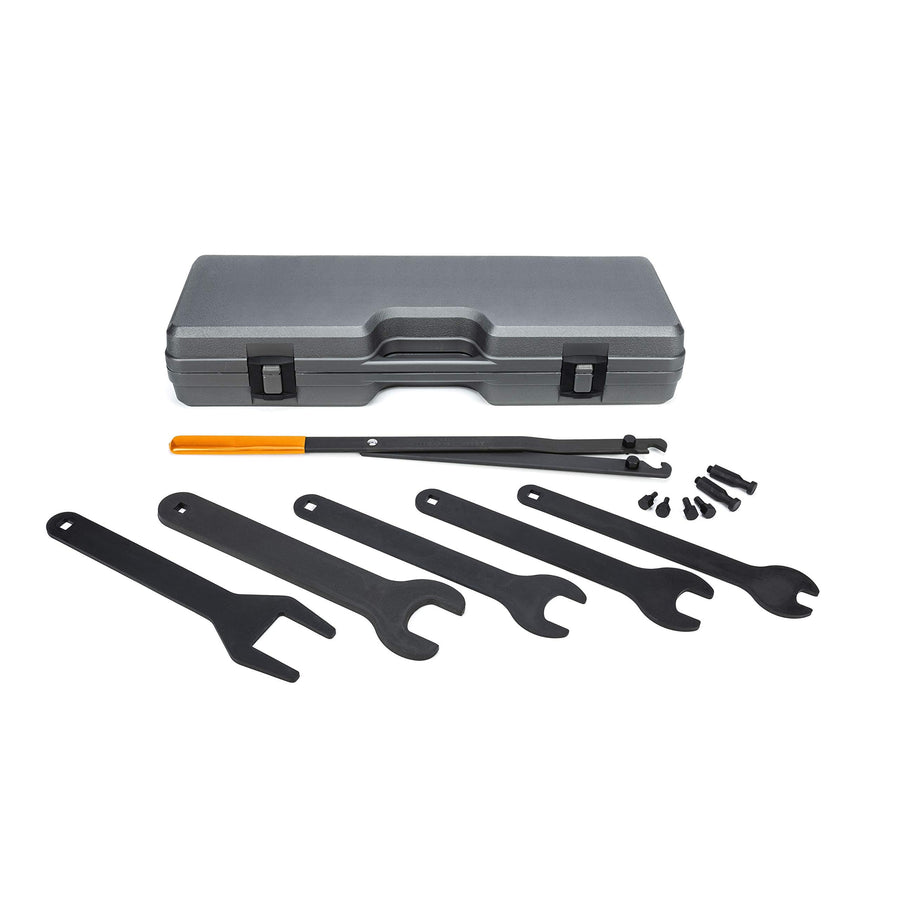 Fan Clutch Service Set GEARWRENCH, Blow Mold Case, Pully Holder, Fan Nut Wrenches- 41580D