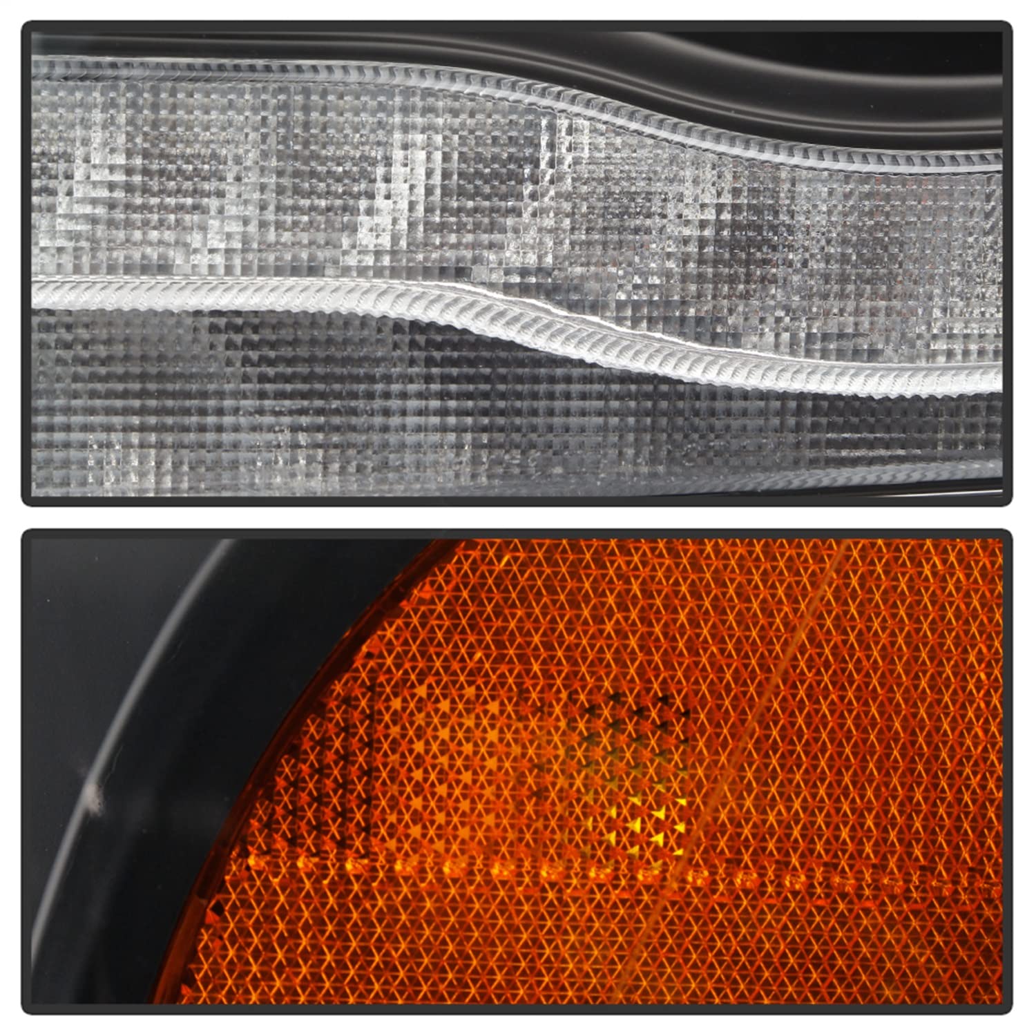 Projector Headlight Spyder - (PRO-YD-DR19HALSI-SEQ-BK)