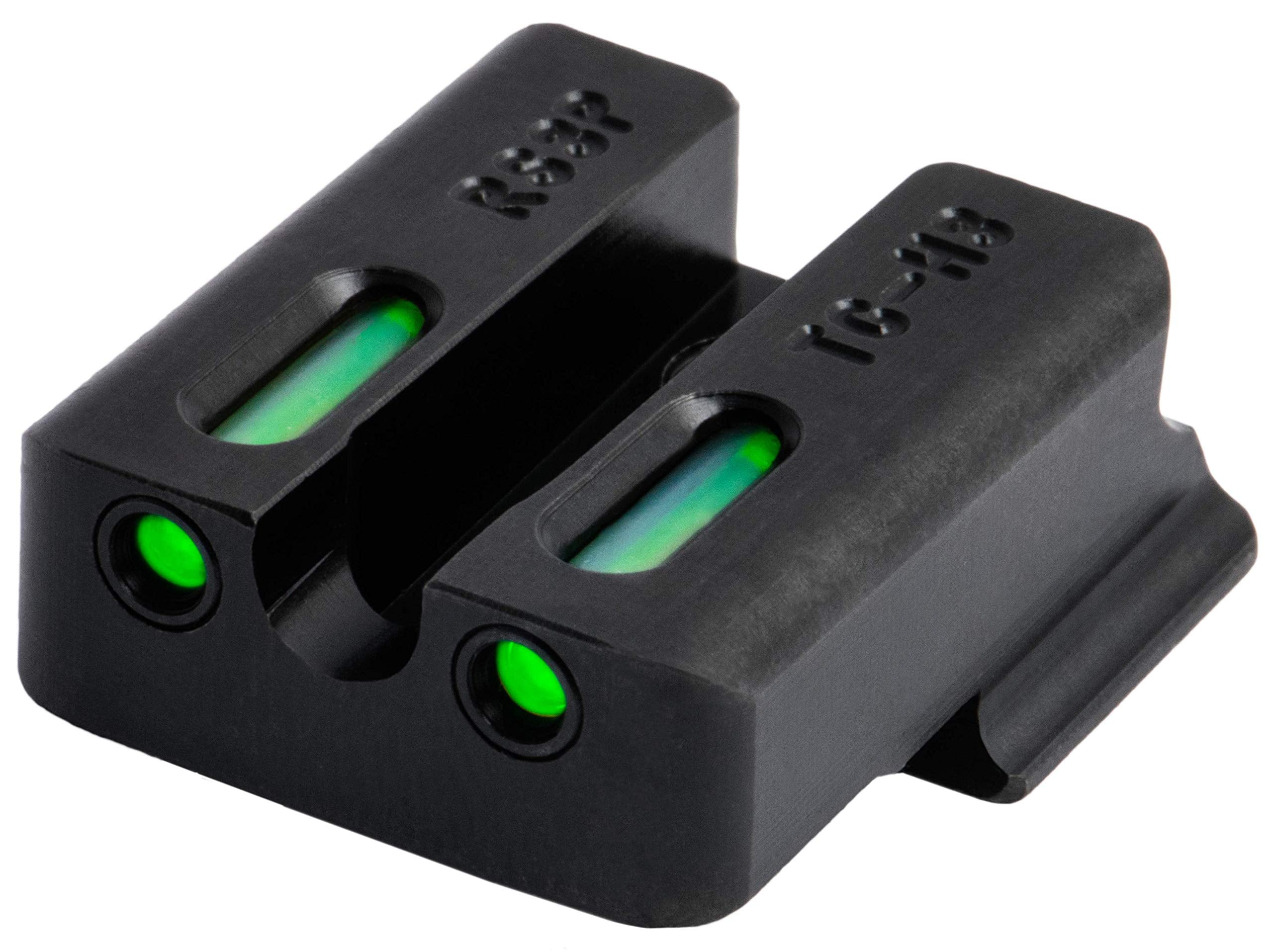 TRUGLO TFX Pro Xtreme Hangun Sights for Ruger Pistols, Ruger American 9mm & .45 Tritium and Fiber Optic