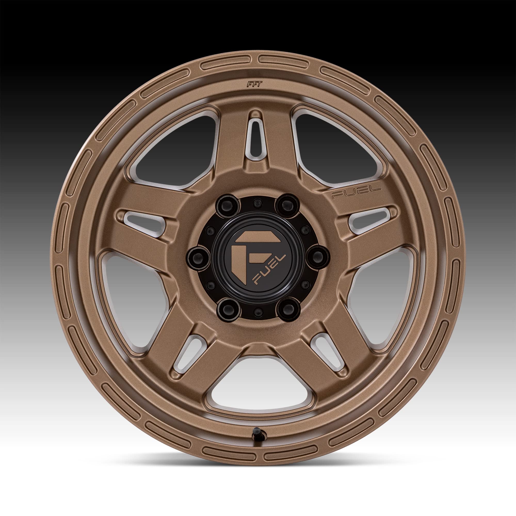 D800 Oxide Fuel Matte Bronze 17x8.5 6x5.5 1mm (D80017858447E)