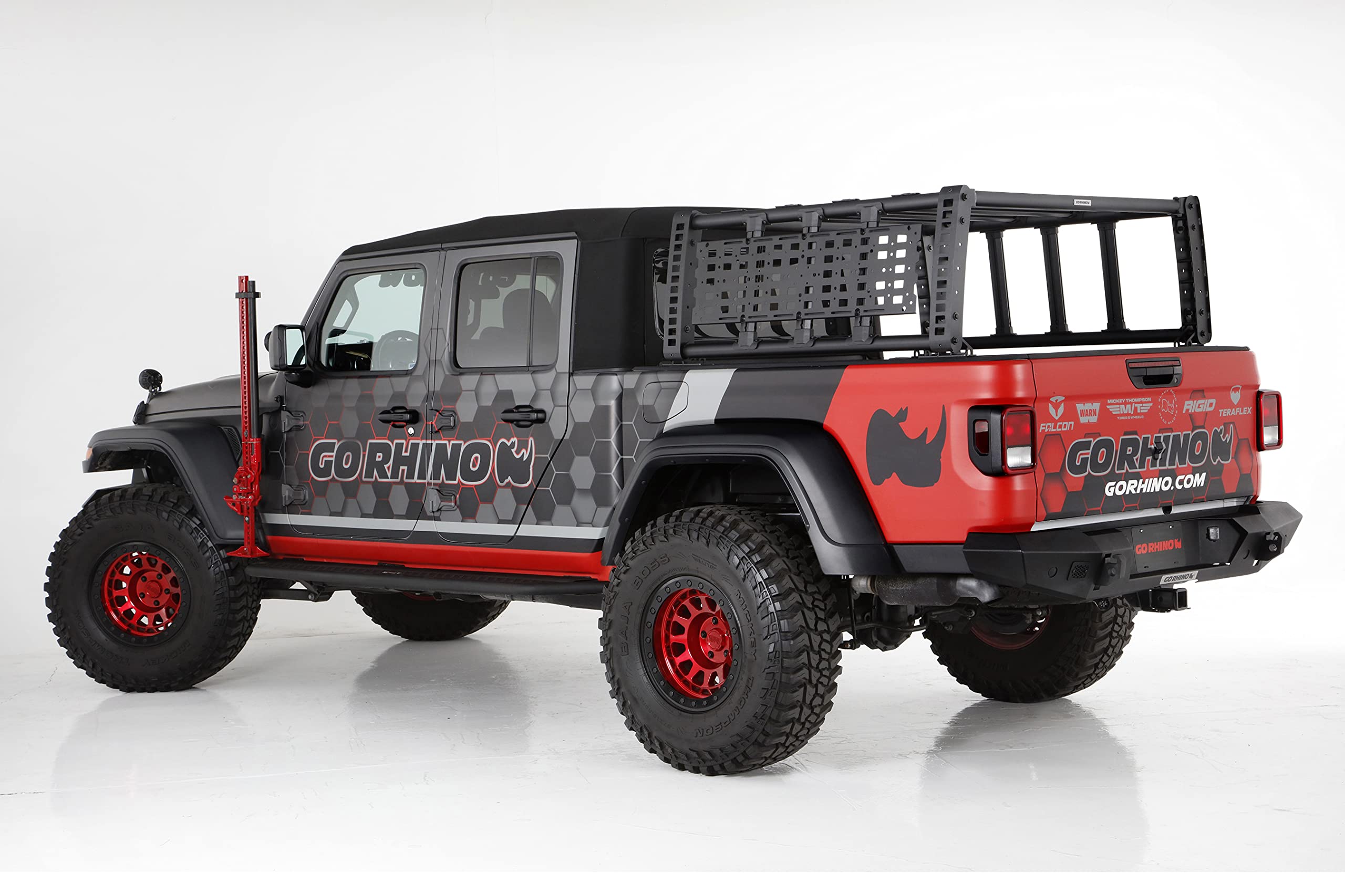 Go Rhino - Compatible with/Replacement for 5950000T-01 Jeep JT Overland Rack Box 1