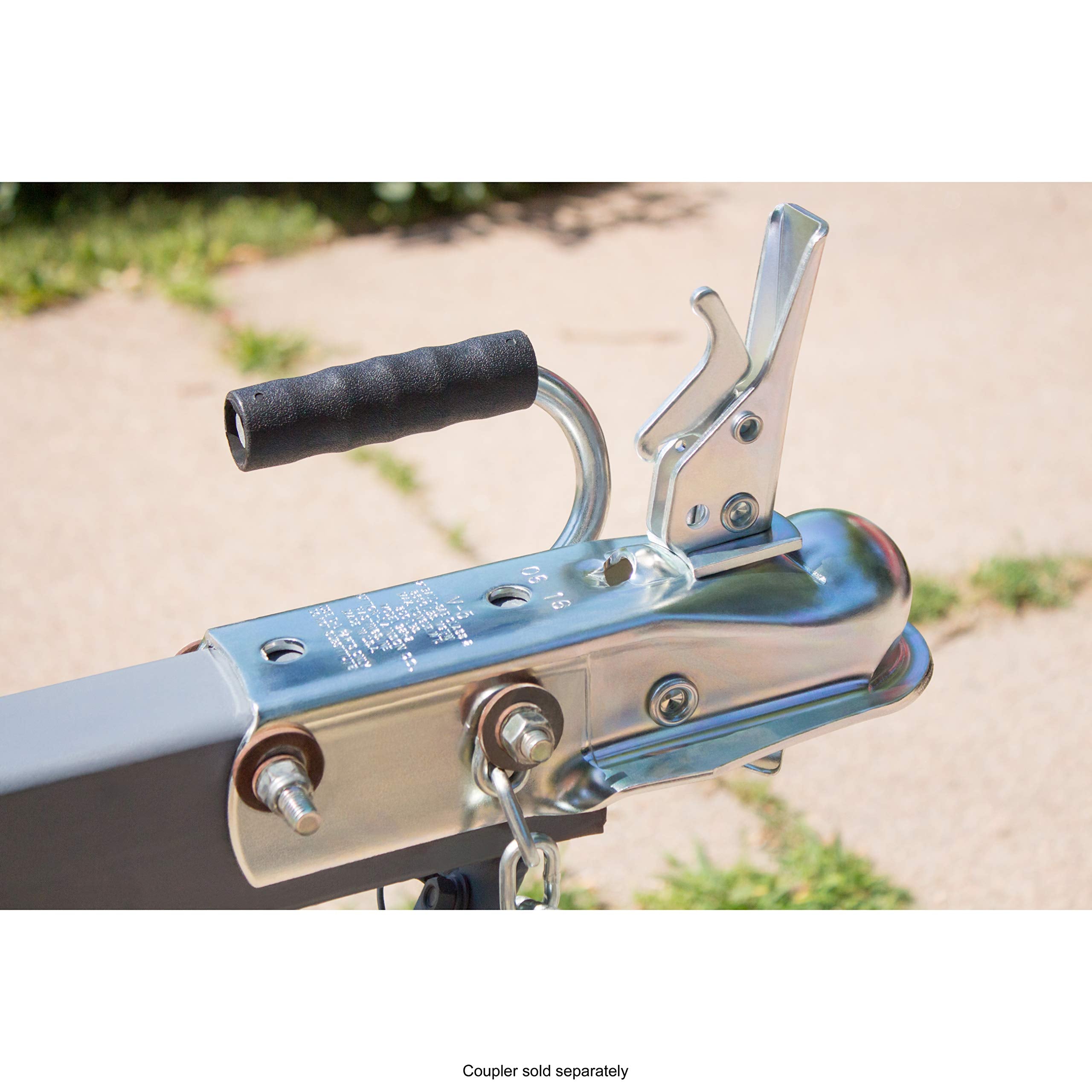 Goldenrod (6295) Coupler Grip - Dutton-Lainson Company - Rust-Resistant Finish for Personal Watercraft and Other Lightweight Trailers - Universal Mounting Holes, Ergonomic Handle Grip - Made in USA