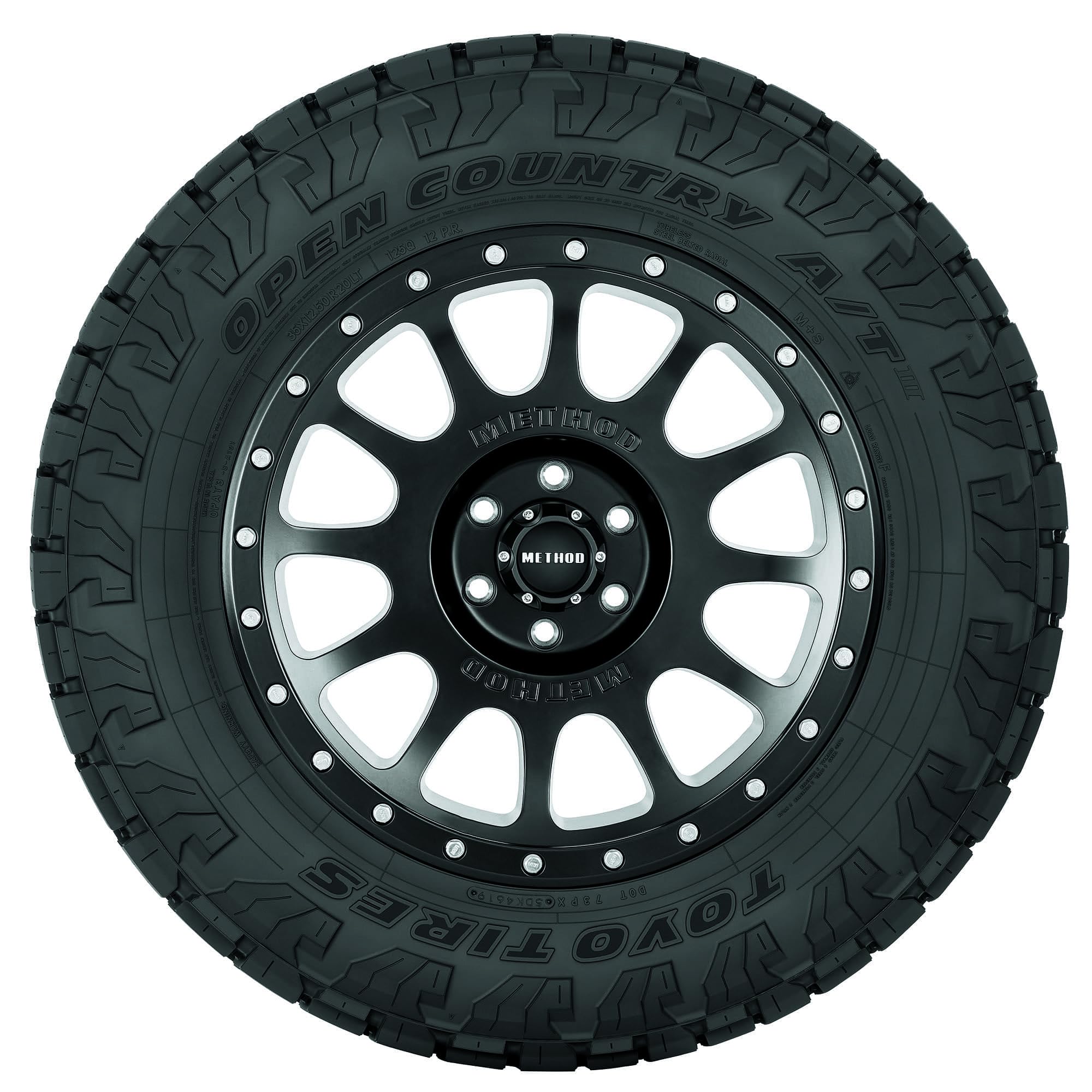 Toyo A/T III Open Country All Terrain LT295/50R22 122/119T E Light Truck Tire