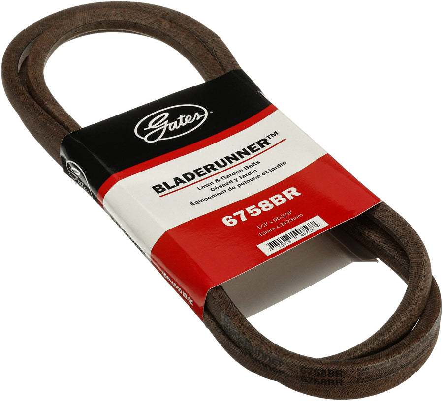 BladeRunner Gates 6758BR Lawn and Garden V-Belt , Black