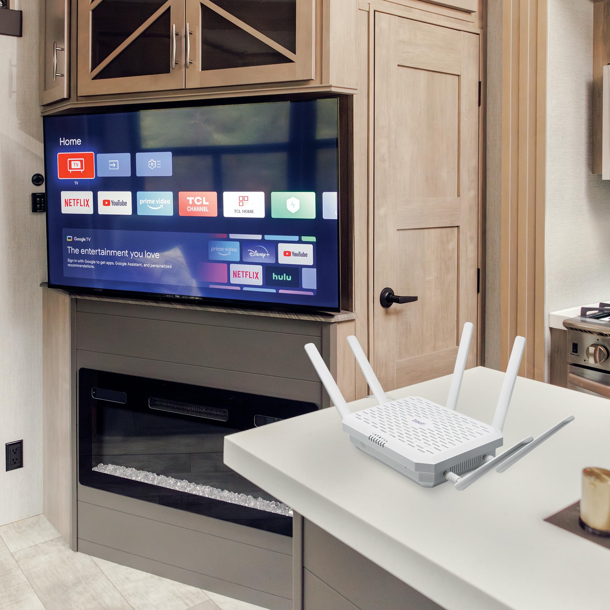 5G Router TravlFi XTR Pro | RV Internet with Multiple Networks, Pay As You Go and No Contracts | Internet for Motorhomes and Camper Trailers