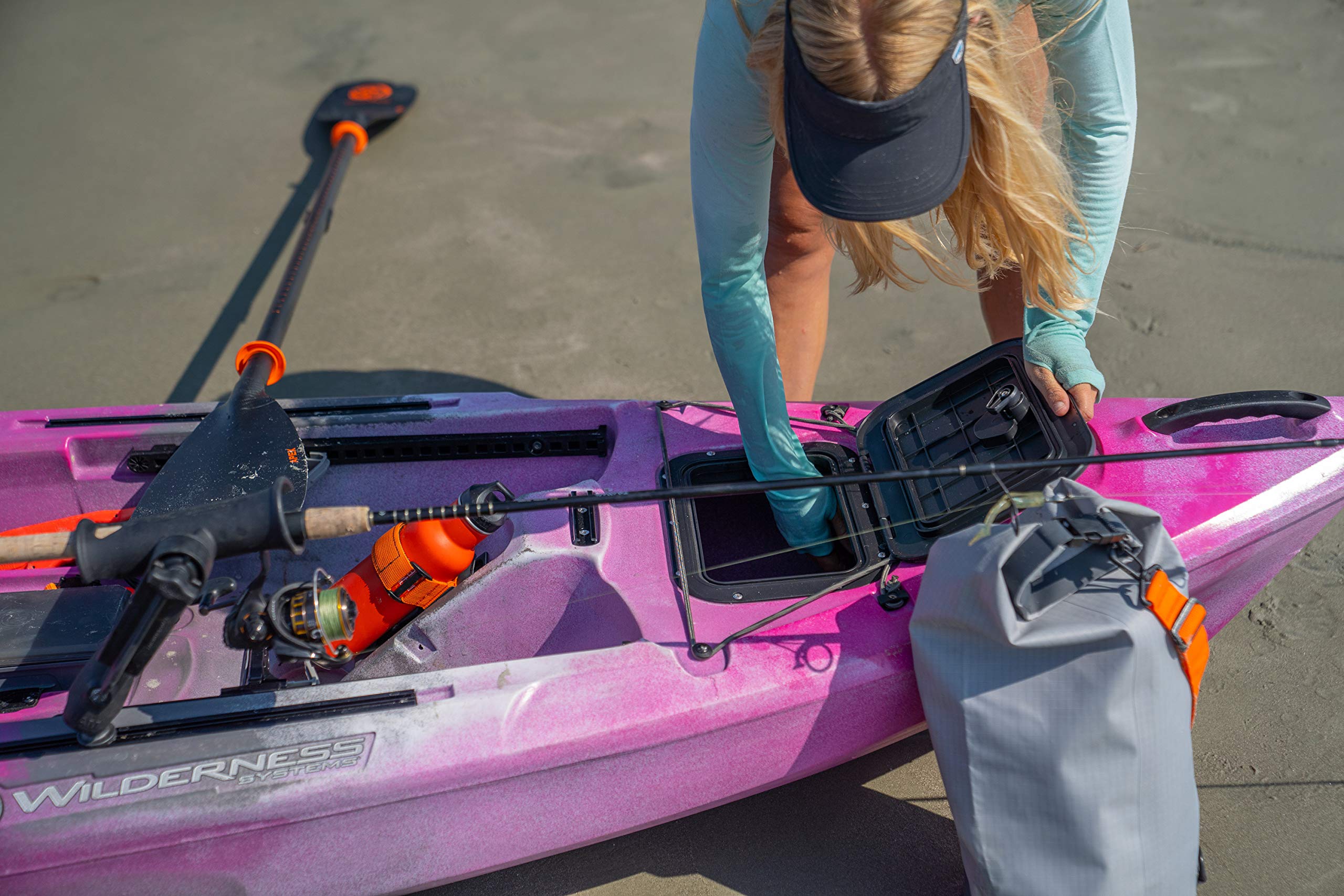 Tarpon 105 Wilderness Systems | Sit on Top Fishing Kayak | Premium Angler Kayak | 10' 6" | Fossil Tan