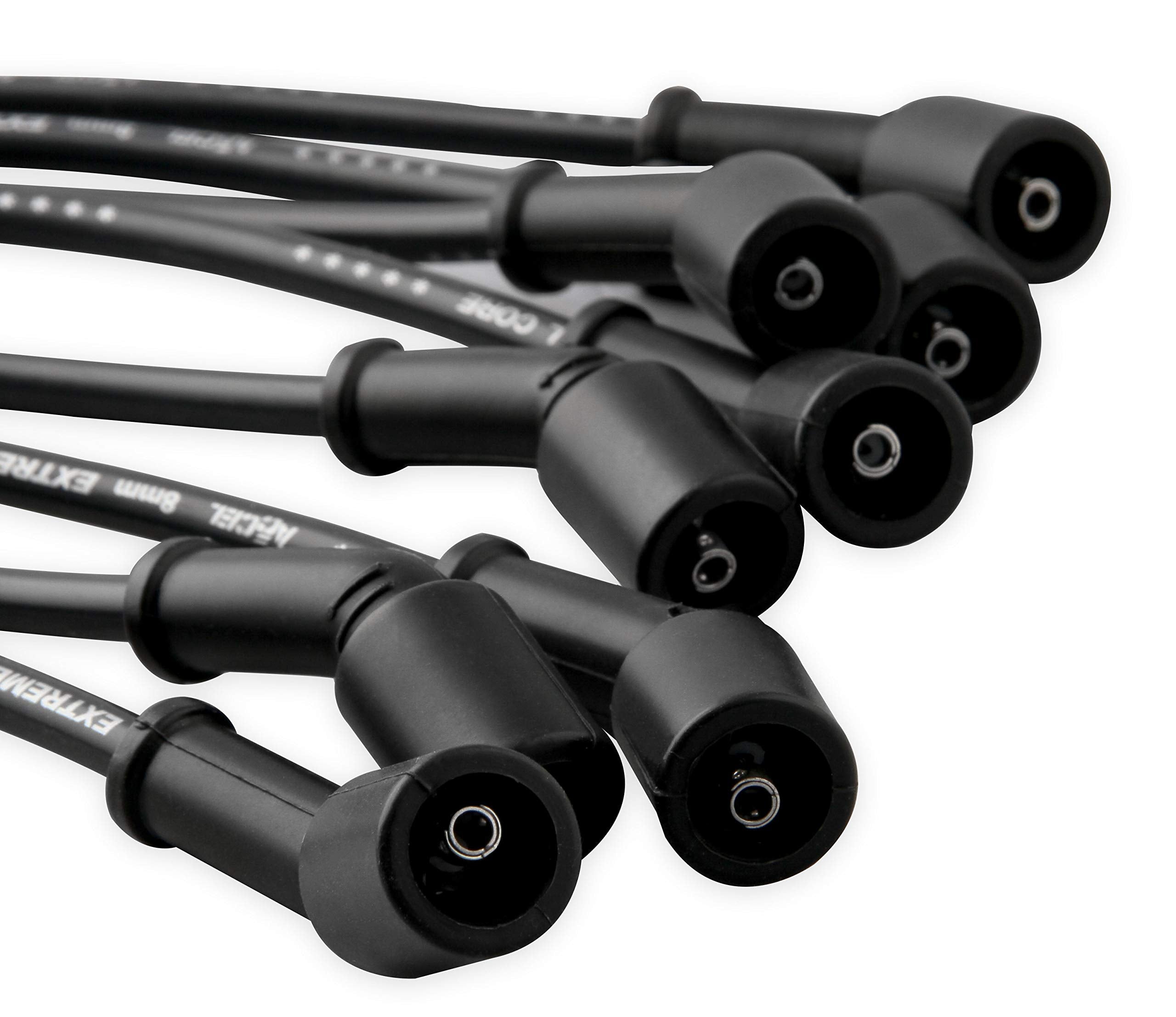Extreme 9000 ACCEL 9065CK Spark Plug Wire Set Black Ceramic Boot