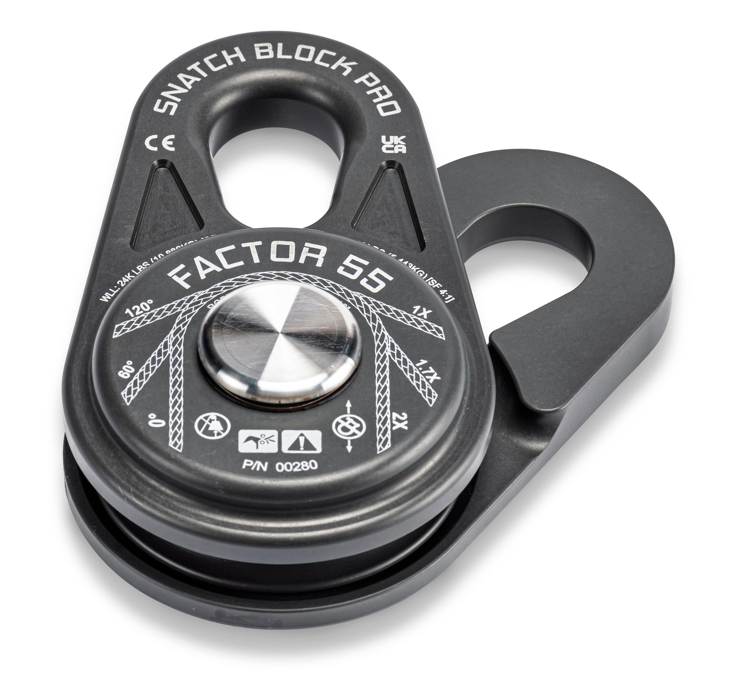 Snatch Block Pro Factor 55 Compact and Lightweight Snatch Blocks Ideal for Ultimate Performance Without compromising on Heavy Bulky Equipment