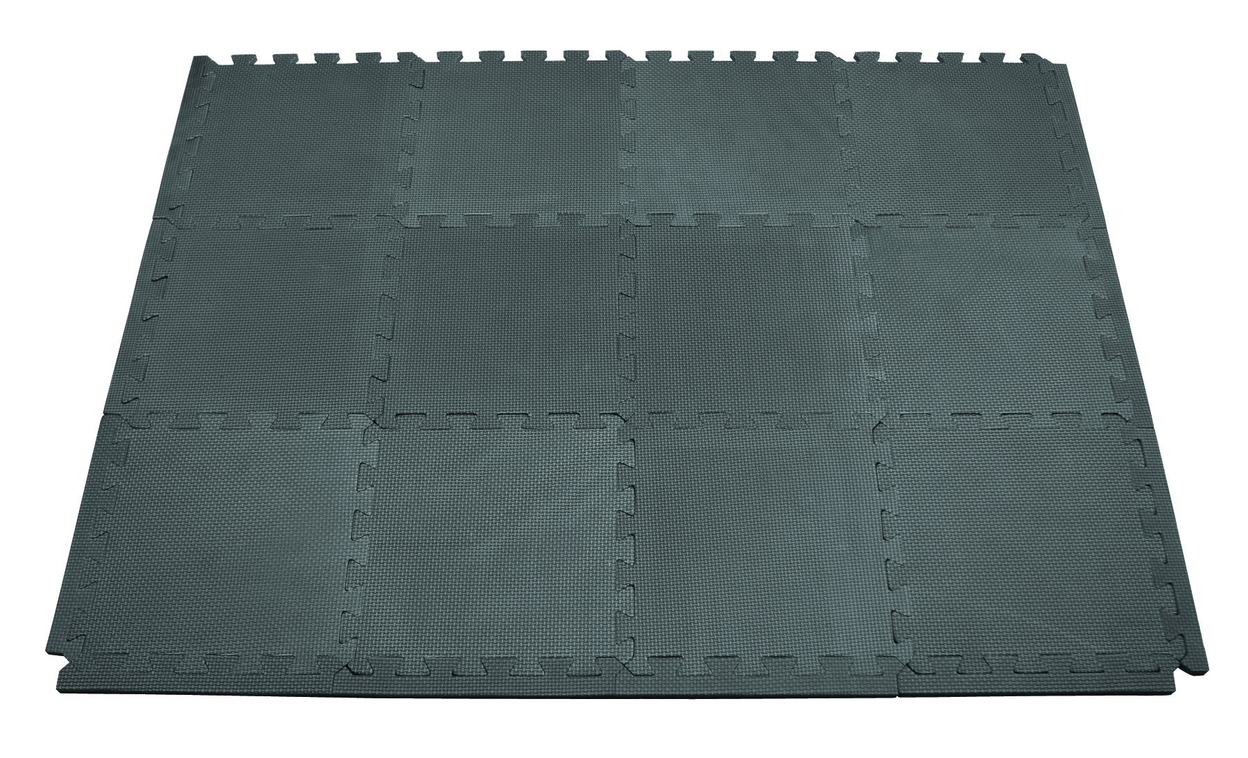 24-Inch X 24-Inch Performance Tool W88989 Protective Diamond Shape Anti-Fatigue Interlocking Floor Mat (24 Square Feet), Grey