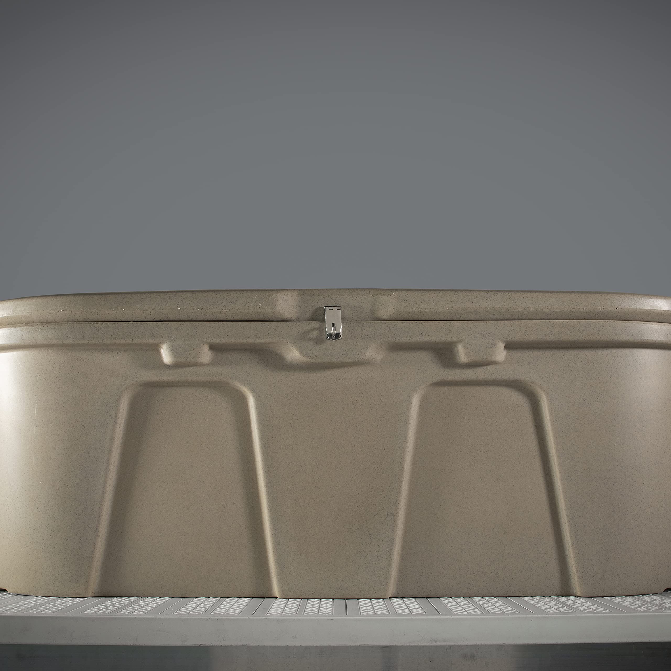 Stow 'N Go Dock and Patio Storage Box, Taylor Made Products Sandstone 67.75"L x 27.75"W x 26"H