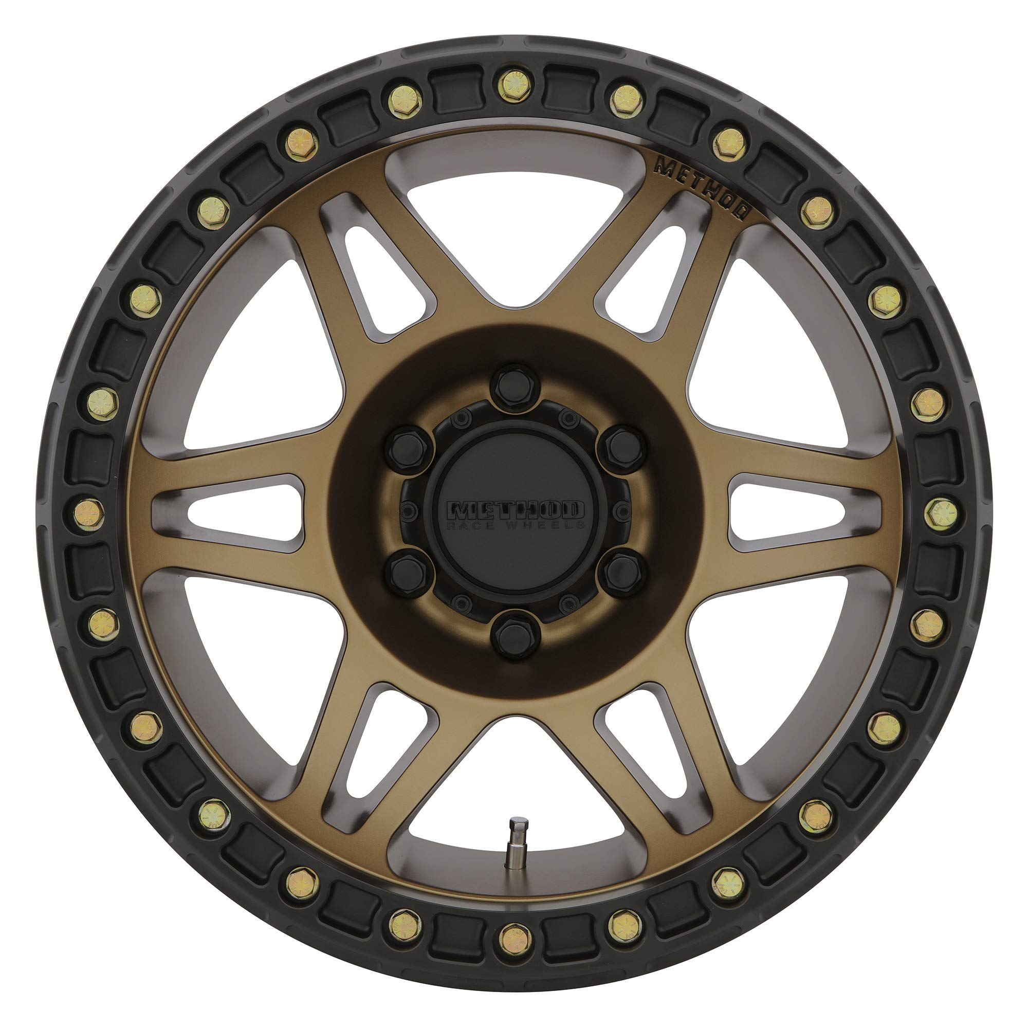 Method Race Wheels 106 Method Bronze Beadlock 17x9" 5x5", 44mm offset 3.5" Backspace, MR10679050944B