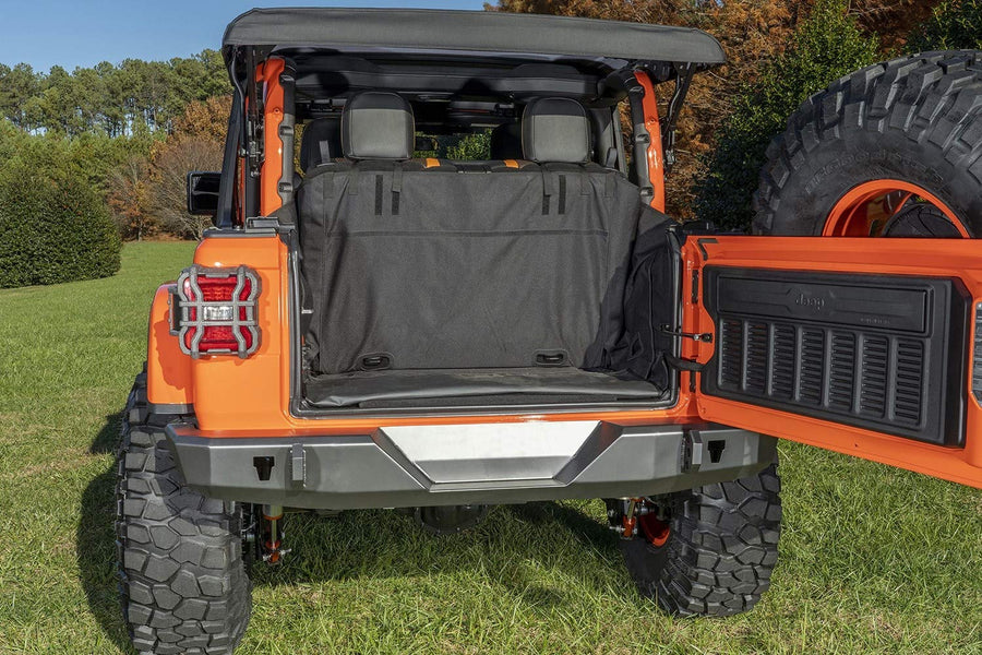 C3 Cargo Cover Rugged Ridge for Jeep Wrangler JL | 13260.14 | Fits 2018-2025 Jeep Wrangler JL 2-Door