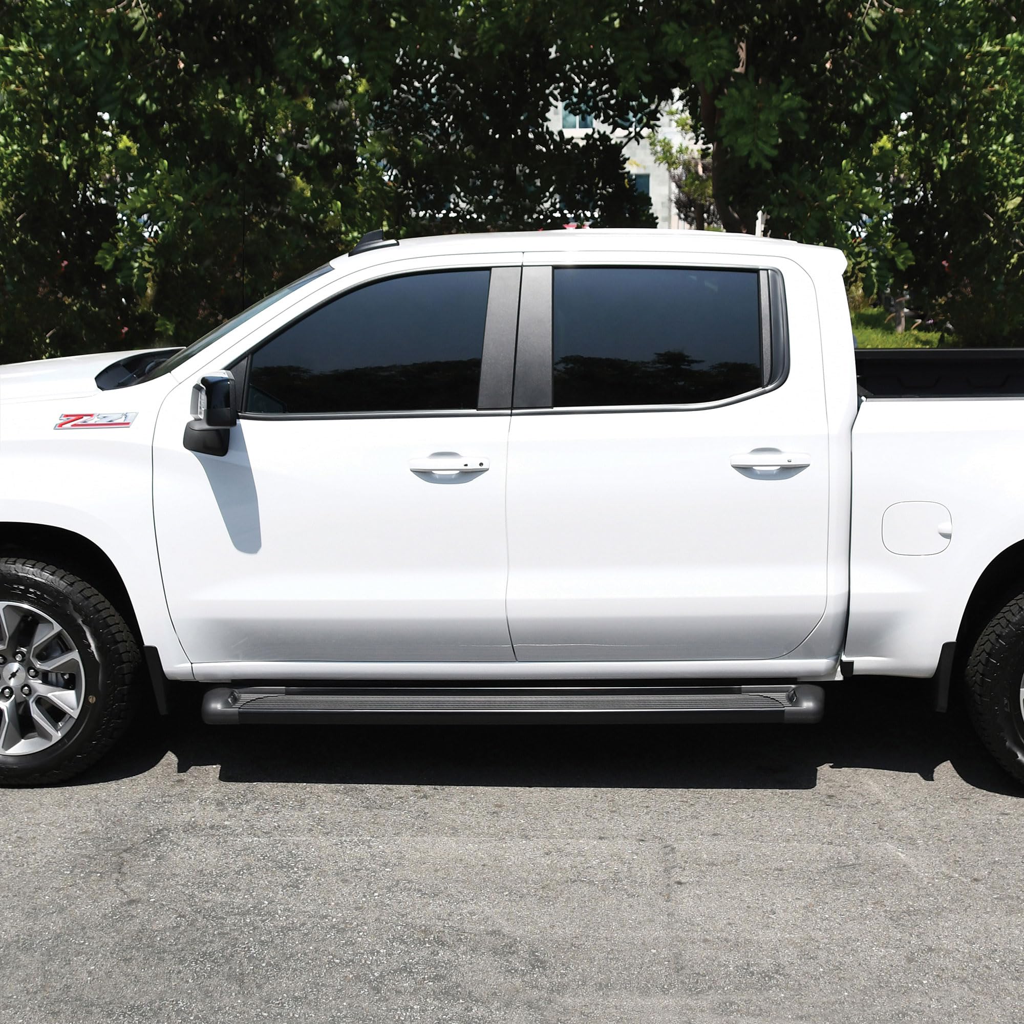 27-64755 Westin SG6 Running Boards Aluminum Black Pair 85.5 in (Required Mounting Kit Sold Separately)