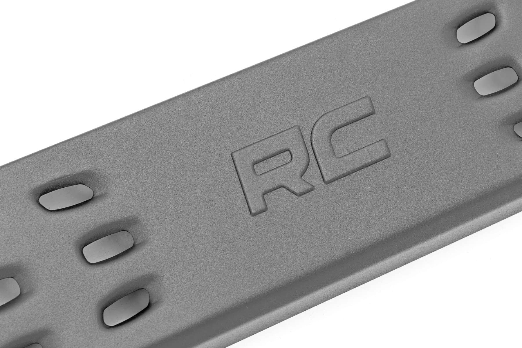 Rough Country RPT2 Running Boards for 1500 Ram (2019-2025) & 1500 TRX (2021-2024) Crew Cab - Sleek Profile, Non-Slip Step, Rust Resistant, Easy Install