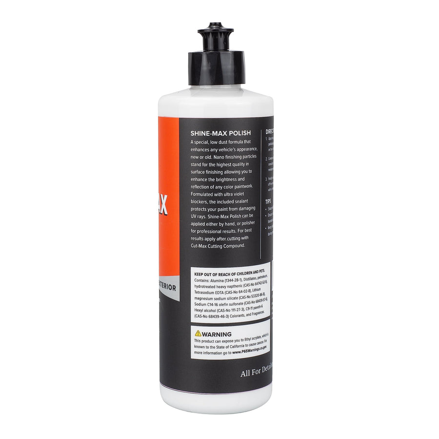 Shine Max 16oz Maxshine | All-in-One Solution for Defect Removal, Polishing & Surface Protection | Safe for Cars, Trucks, Motorcycles & RVs | Professional Auto Detailing Compound for Car Care