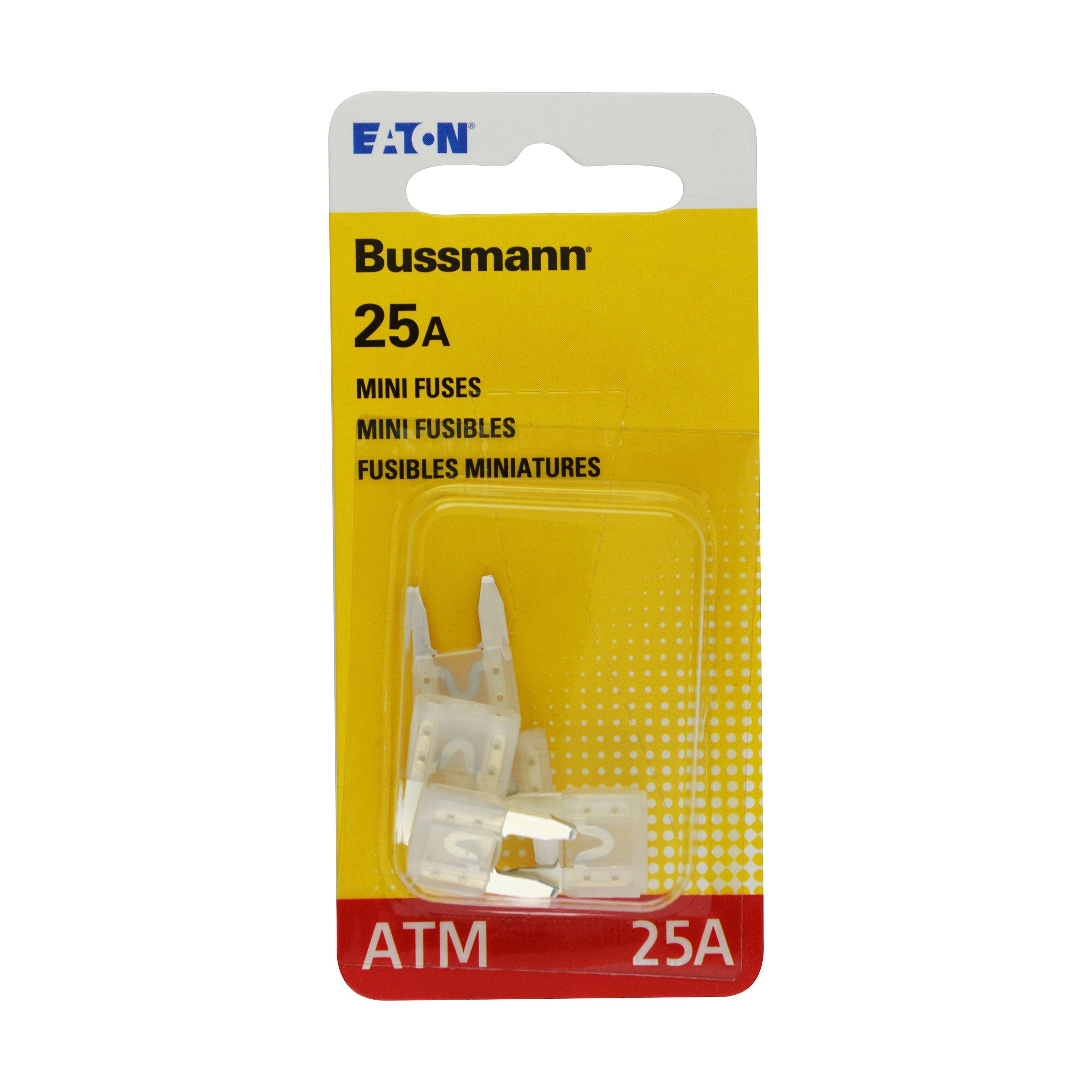 BP/ATM-25 Bussmann 25 Amp Fast Acting Mini-Fuse