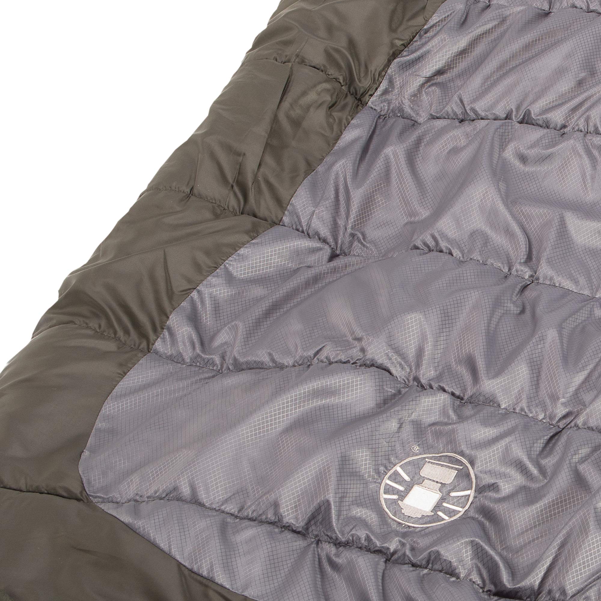 Coleman Big & Tall Basin 15°F Sleeping Bag, Cold Weather Sleeping Bag with Snag-Free Zipper & Better Heat Retention, Machine Washable