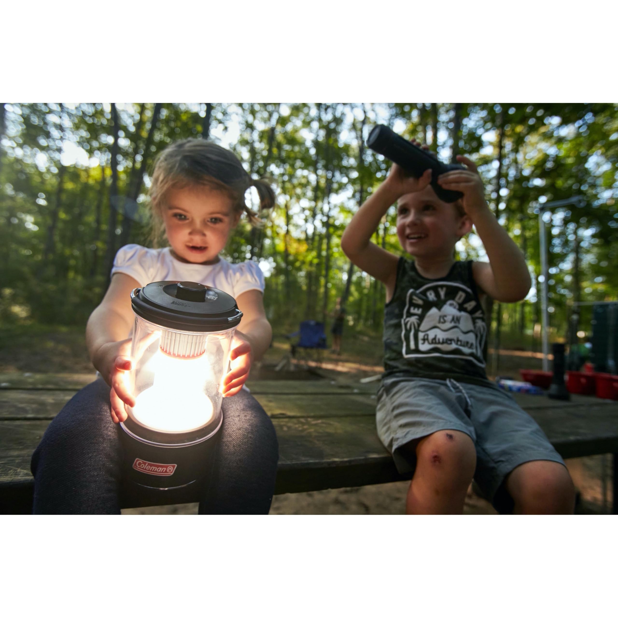 Battery Guard Coleman 250m LED Flashlight Black