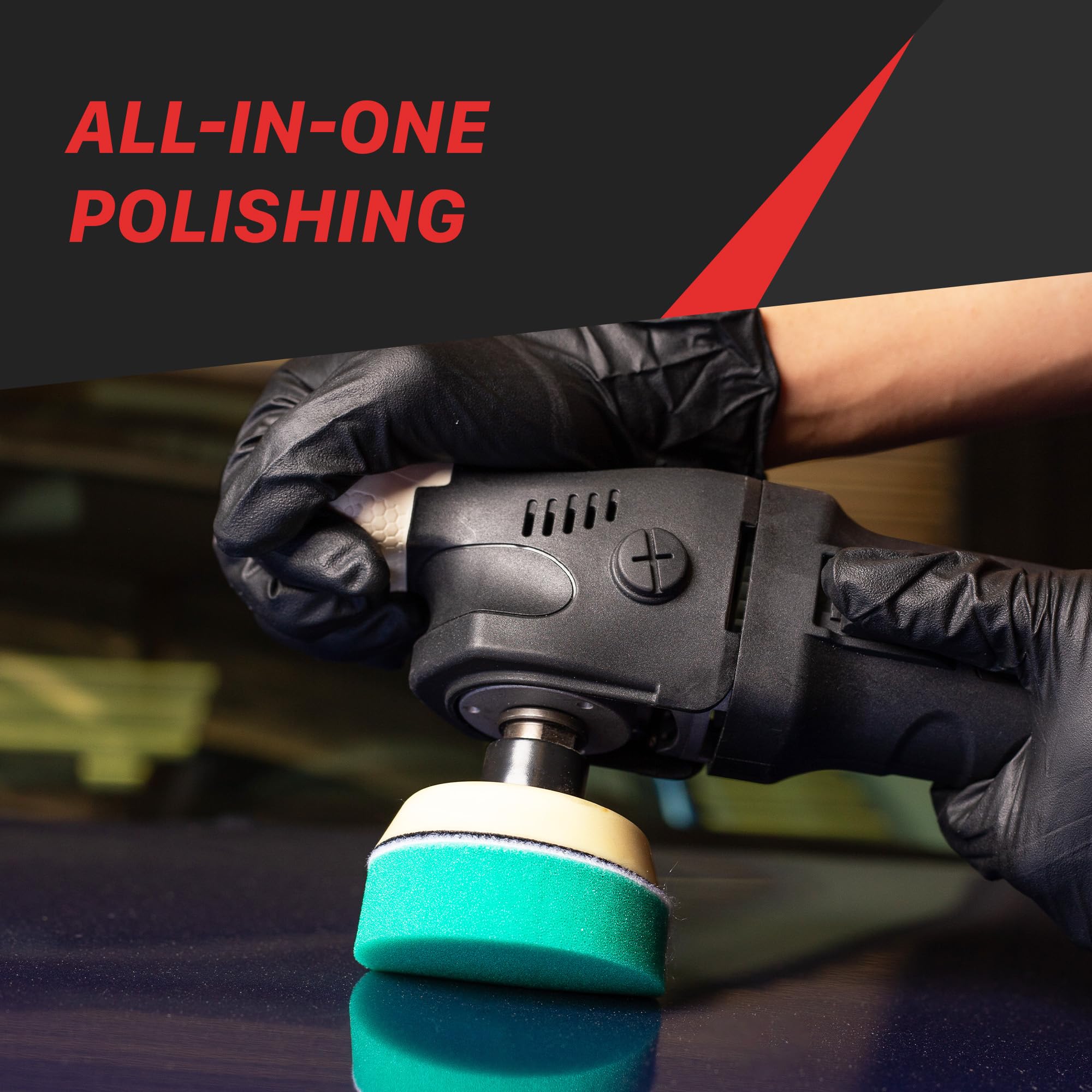2” Maxshine Hook and Loop Foam Polishing Pads Kit – Specially Designed for Polishing Small Areas, Comes with 6 Pieces of Pads for Cutting, Polishing, Finishing (2 Pieces Each)