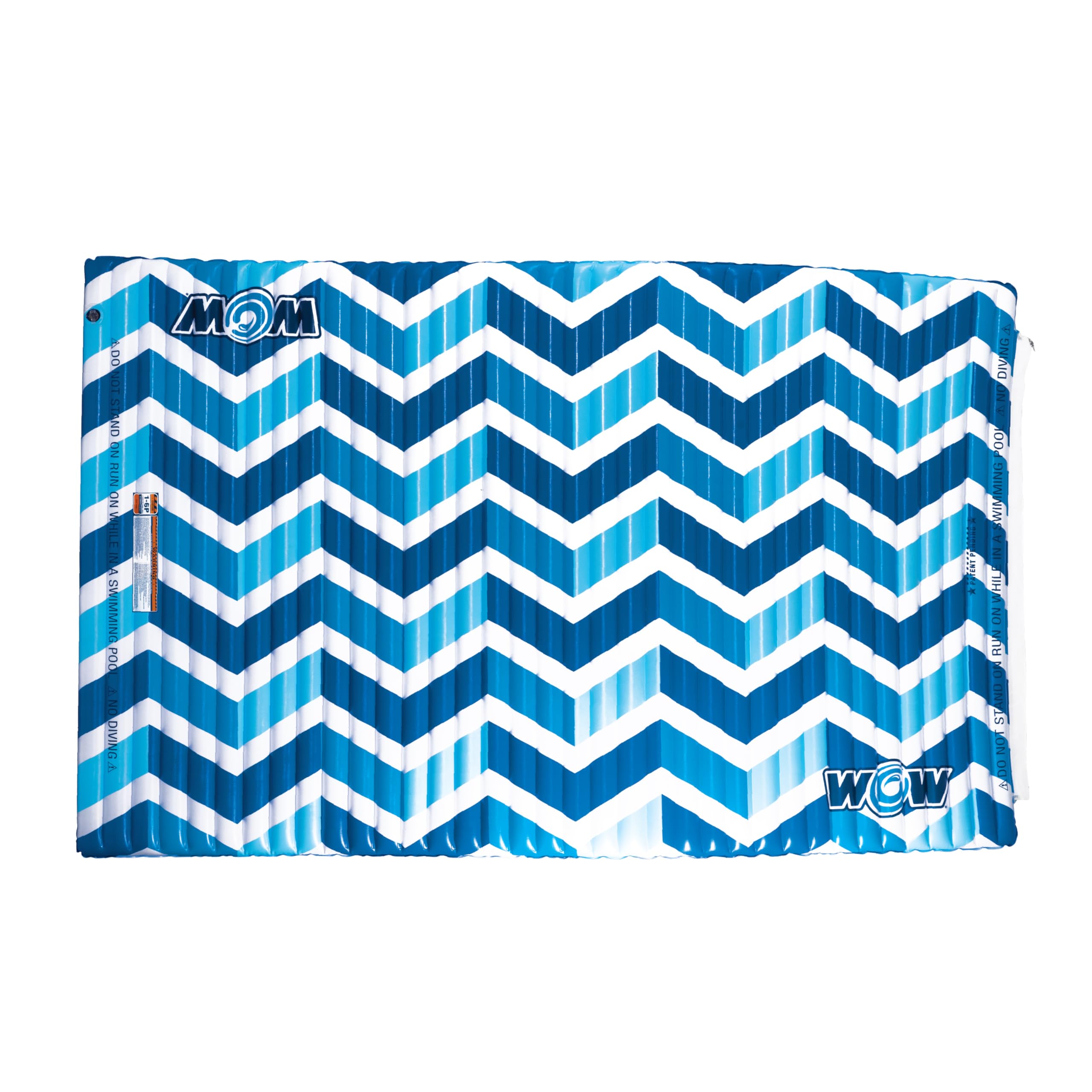 Inflatable Water Mat - WOW Sports Pool Float Water Walkway - Fun Lake Accessory For Kids & Adults - 10 ft x 6 ft - Attach to Boats