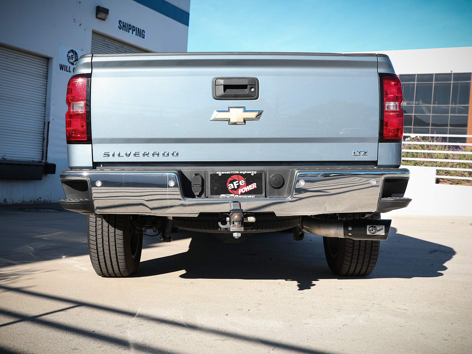 Apollo GT Series aFe Power 49-44116-B 4 IN 409 Stainless Steel Cat-Back Exhaust System w/Black Tip
