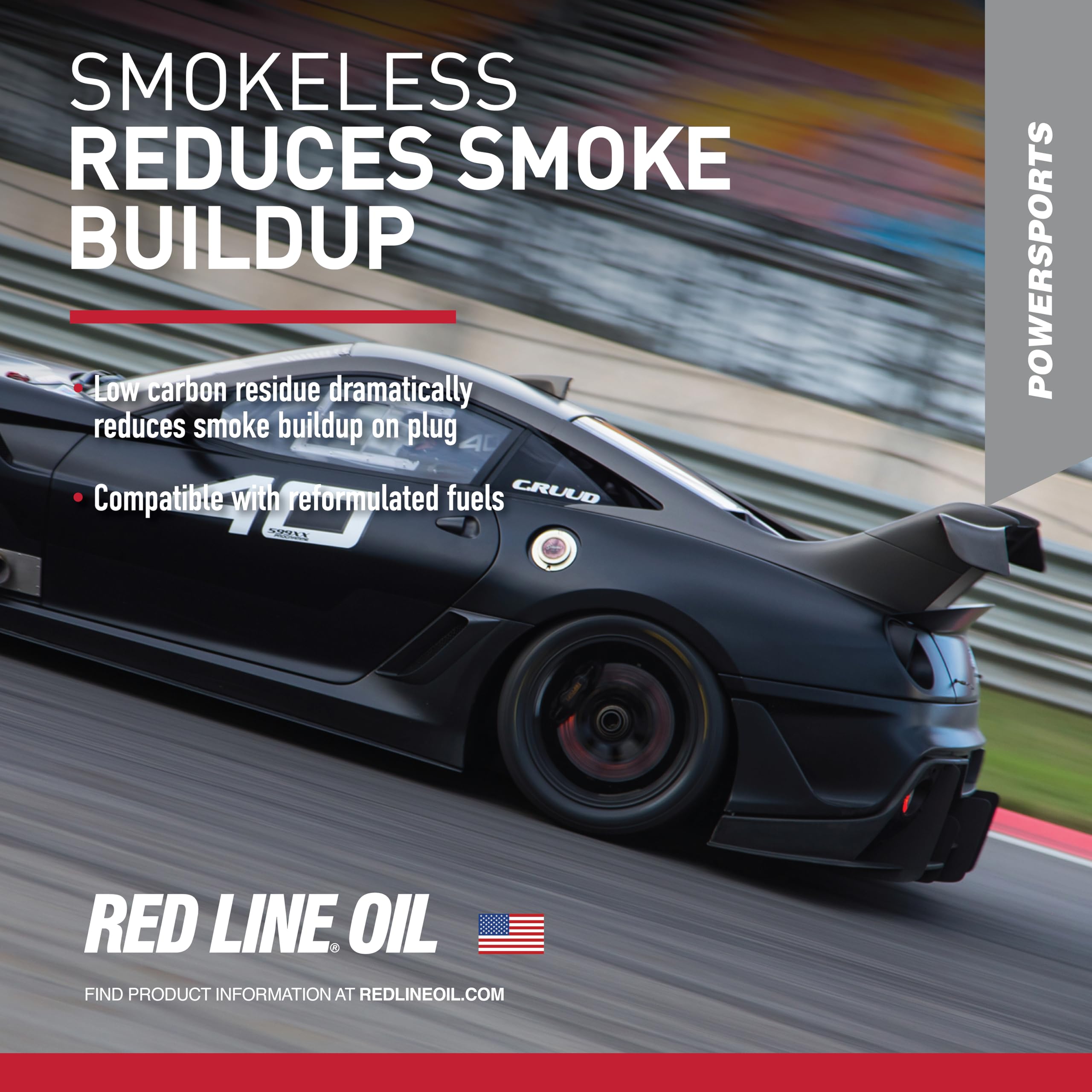Two Cycle Oil Red Line Smokeless Synthetic - 16 Ounces