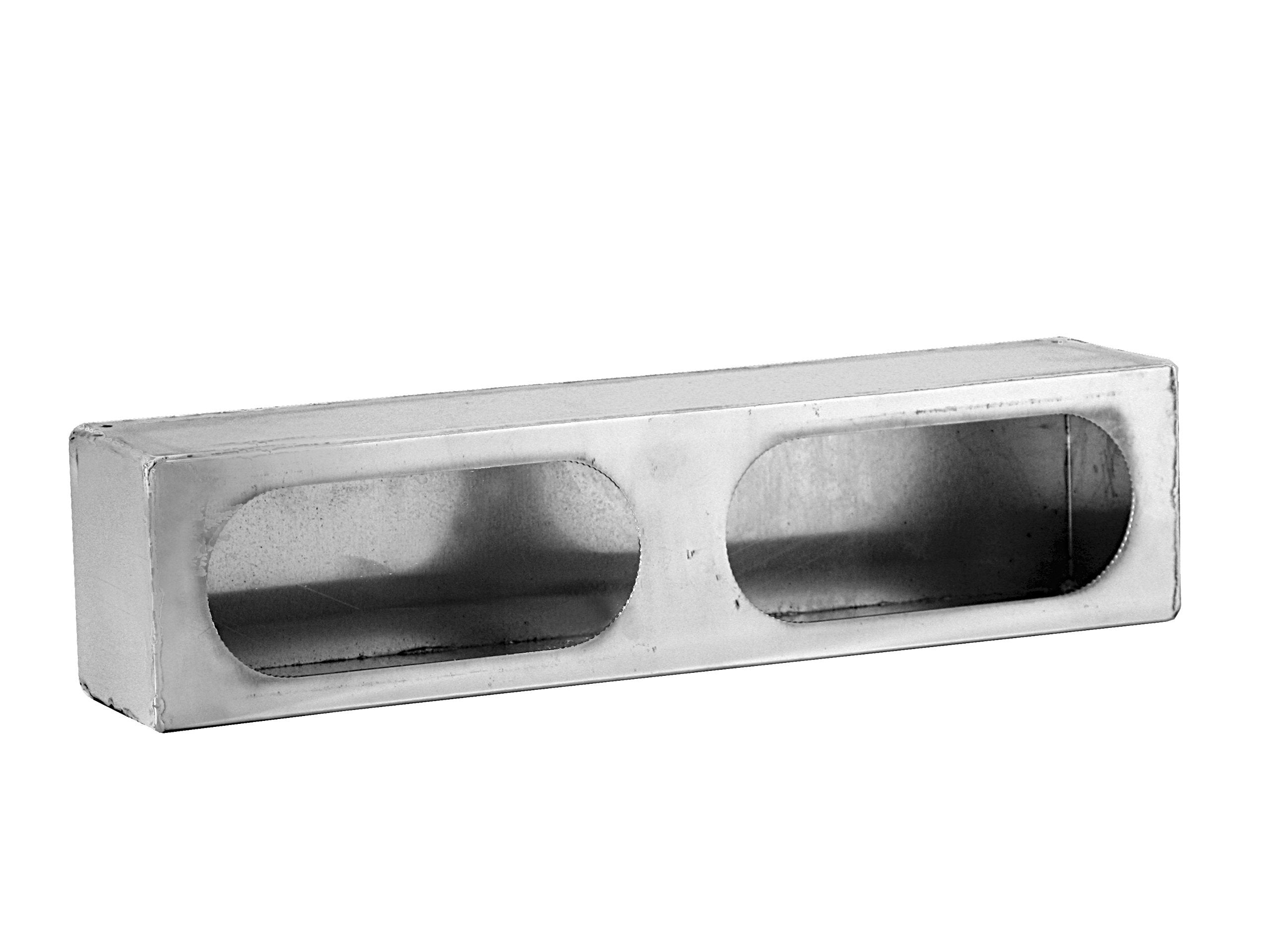 Light Box Buyers Products LB3163ALSM, Smooth Aluminum, Dual Oval Shape, 4 x 18 x 5 in, Bolt or Weld, Truck & Trailer Lighting