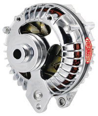 Chrome Powermaster 17019 Alternator (90A 2V Round Back Pulley)