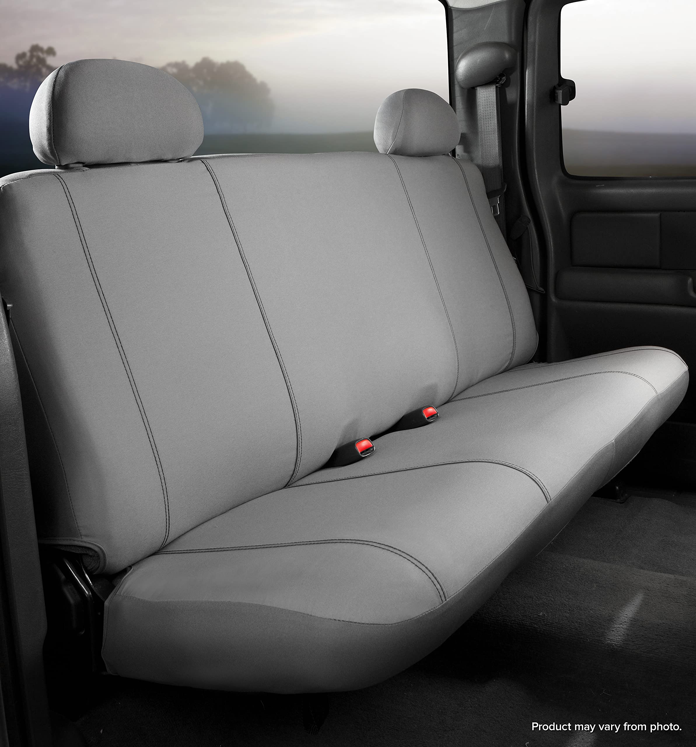 Gray Fia SP87-69 Custom Fit Front Seat Cover Bucket Seats - Polyester, (Gray)