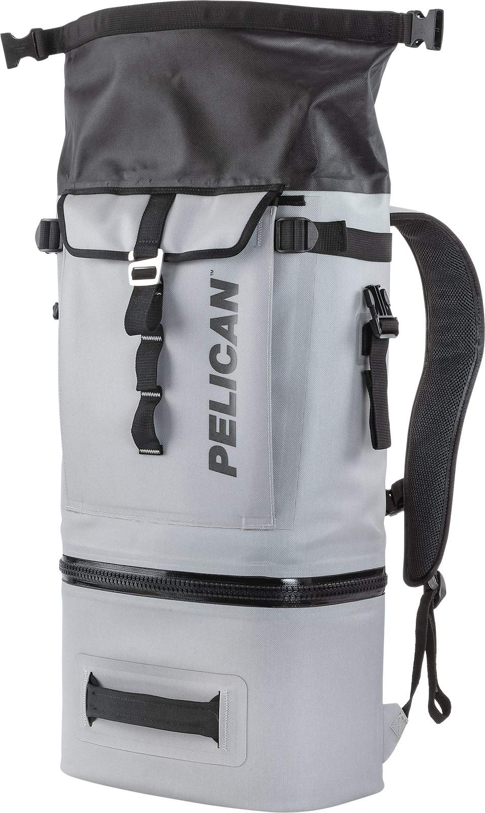 Dayventure Pelican Backpack Soft Cooler (Light Grey) | Water-Resistant, Tear-Proof Outer Shell | Padded Shoulder Straps