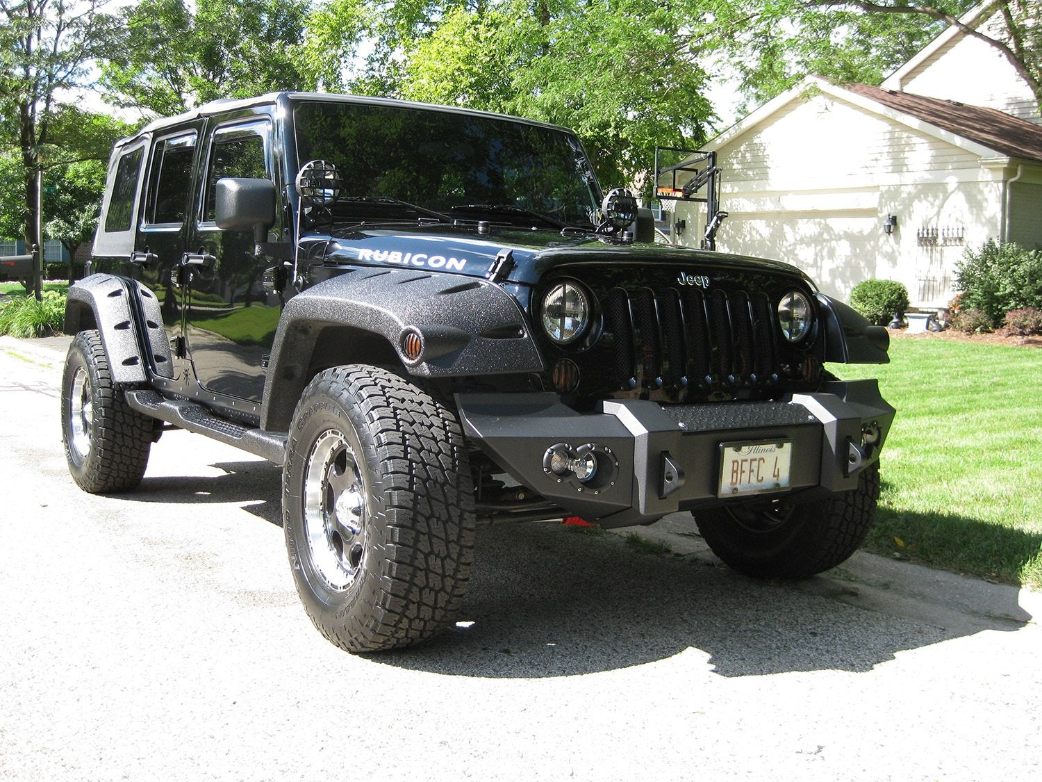 JK07B18511 Fab Fours Bumper