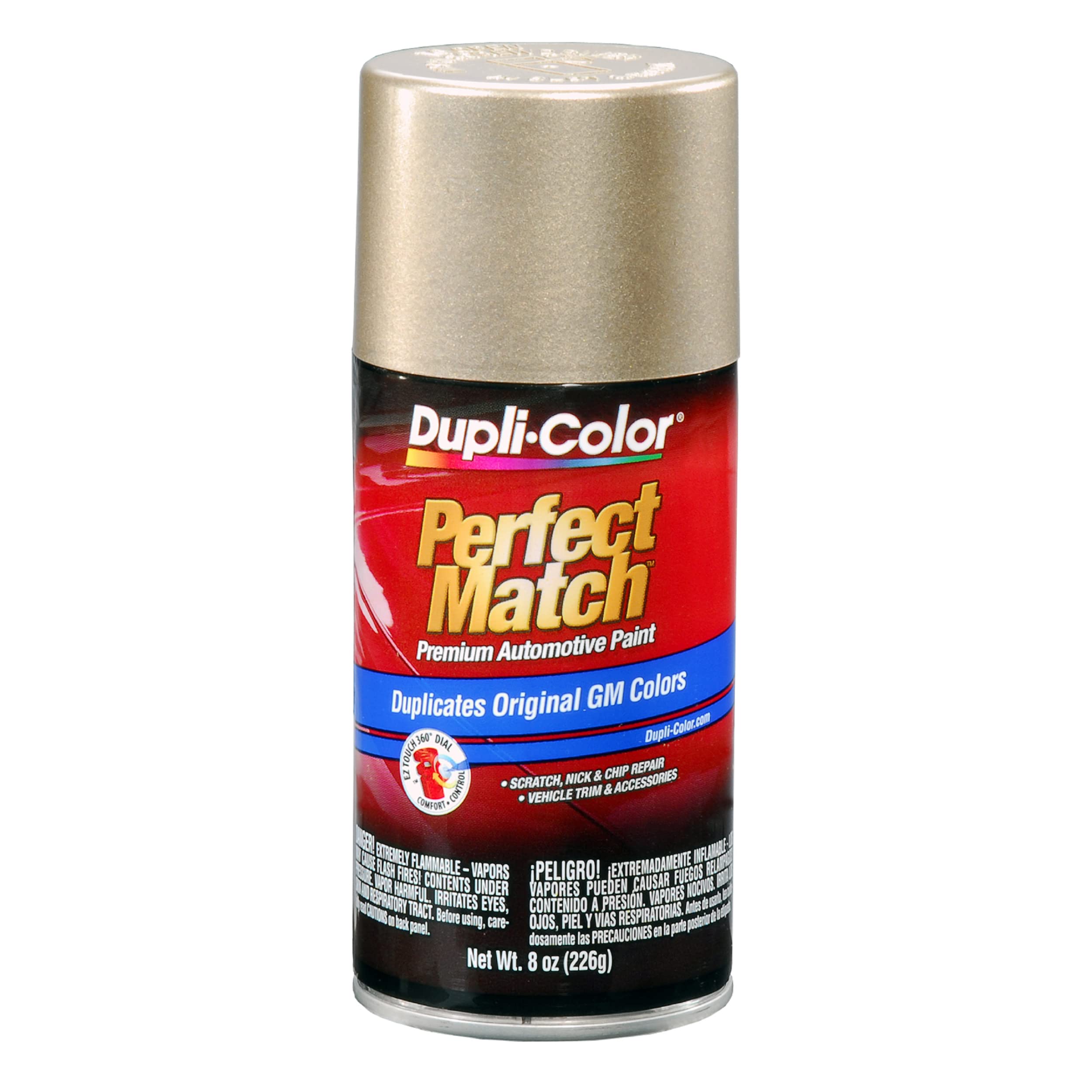 Dupli-Color Perfect Match Automotive Spray Paint – Light Driftwood Metallic, General Motors 33 WA5322 – 8 oz. Aerosol Can